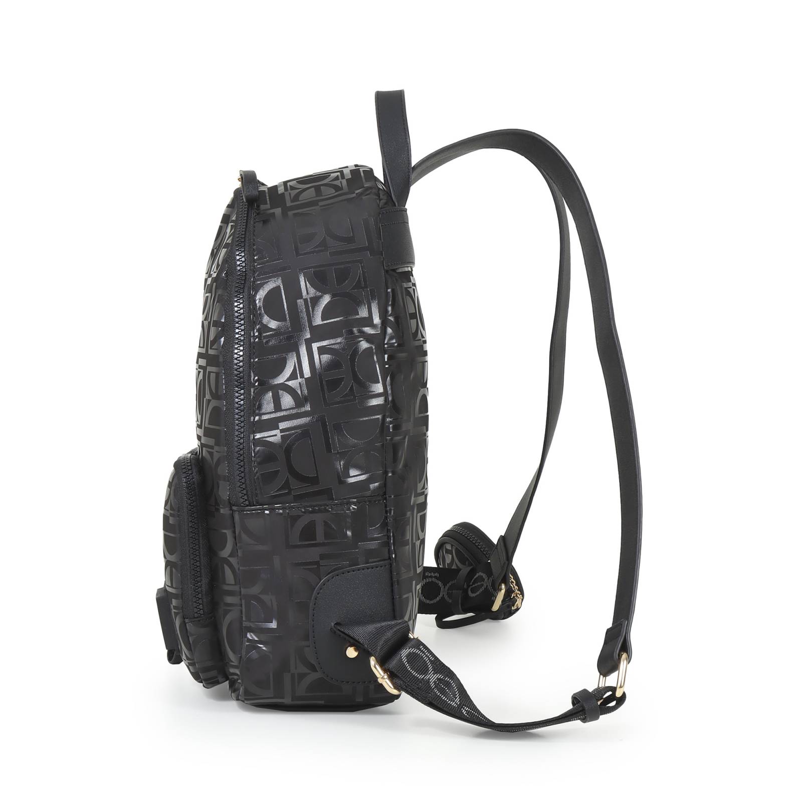 Mochila para Mujer Cloe Nylon Estampado Glossy