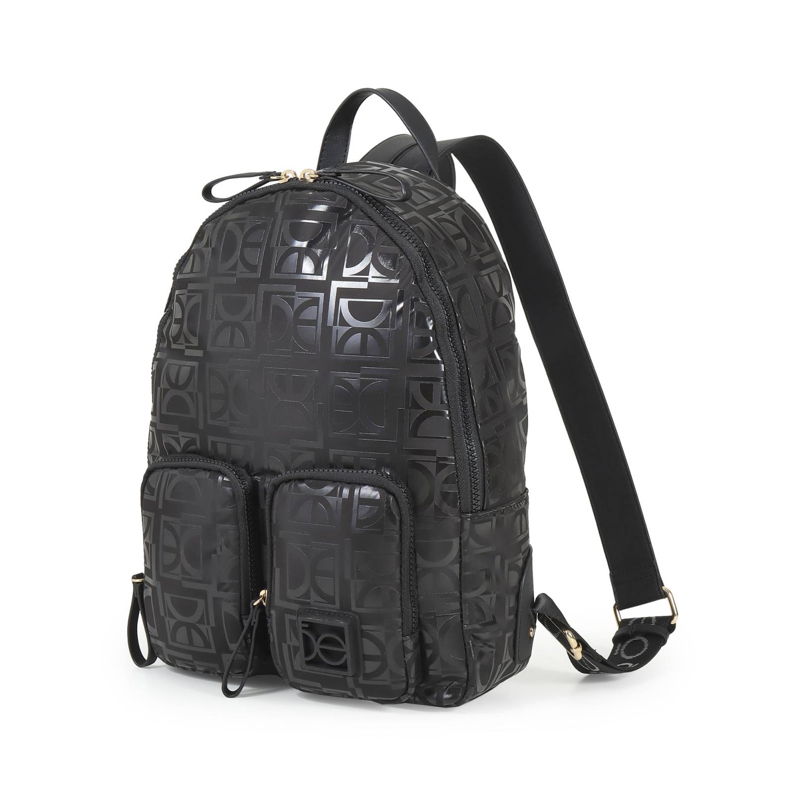 Mochila para Mujer Cloe Nylon Estampado Glossy