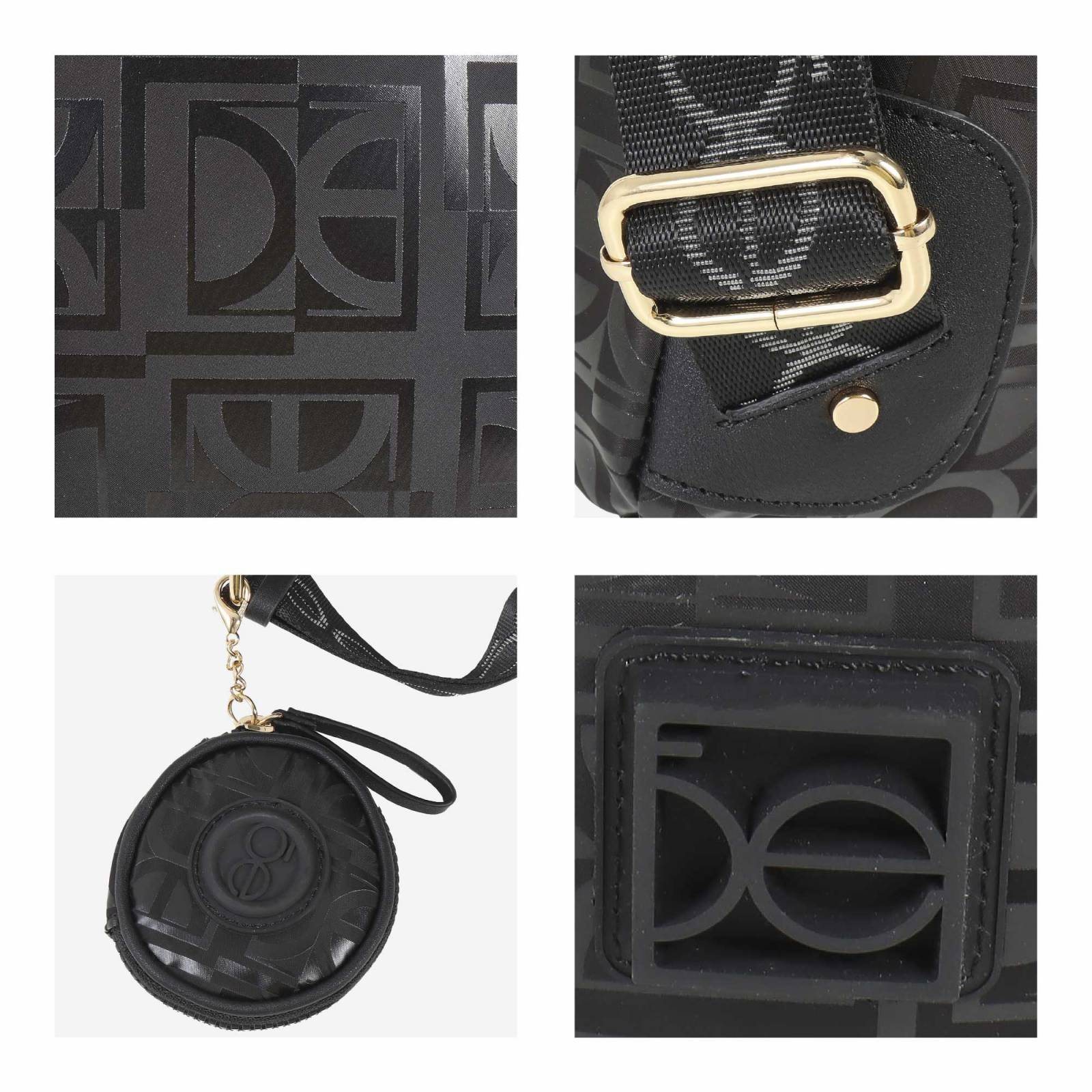 Mochila para Mujer Cloe Nylon Estampado Glossy