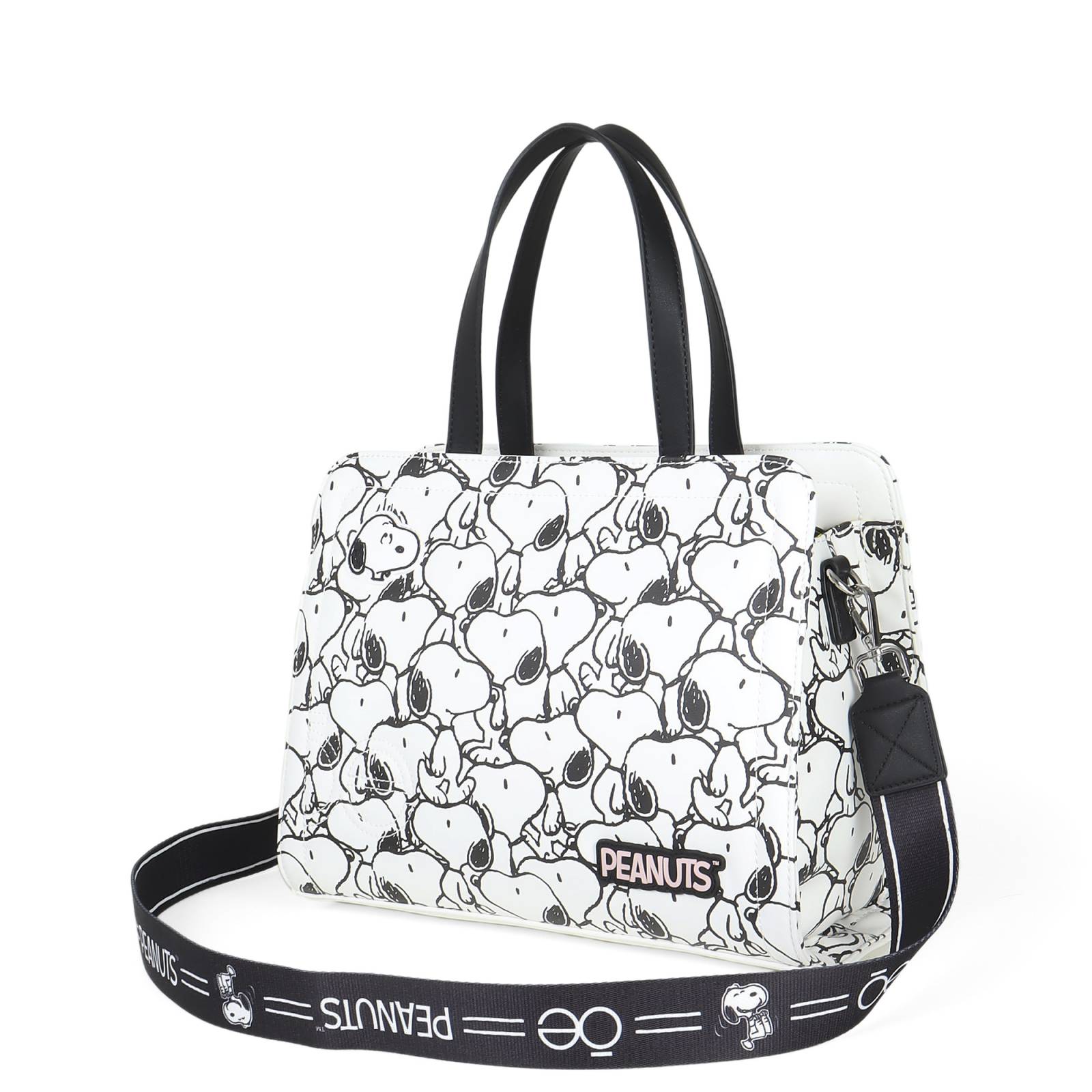 Bolsa Tote para Mujer Peanuts x Oe Diseño Acolchado