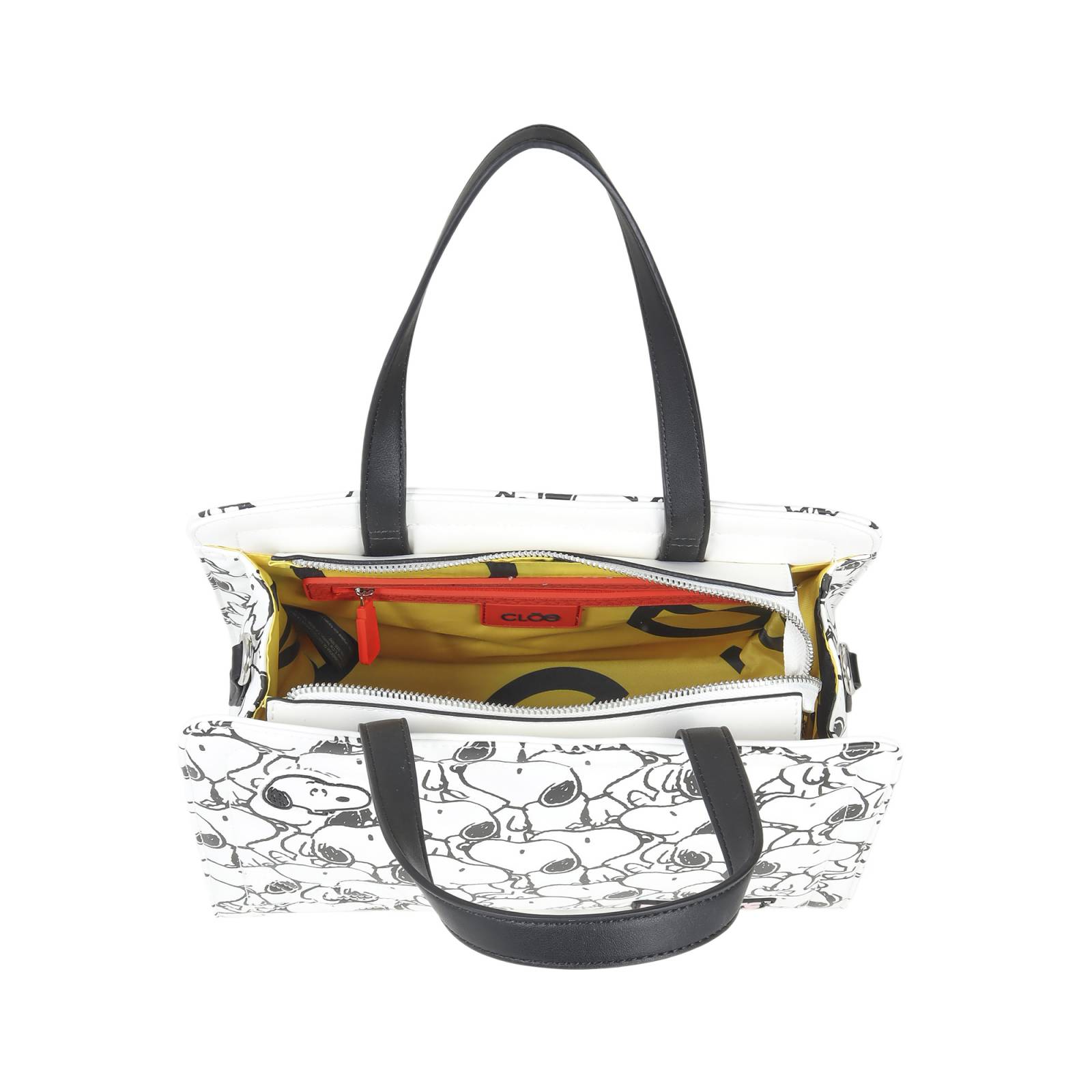 Bolsa Tote para Mujer Peanuts x Oe Diseño Acolchado