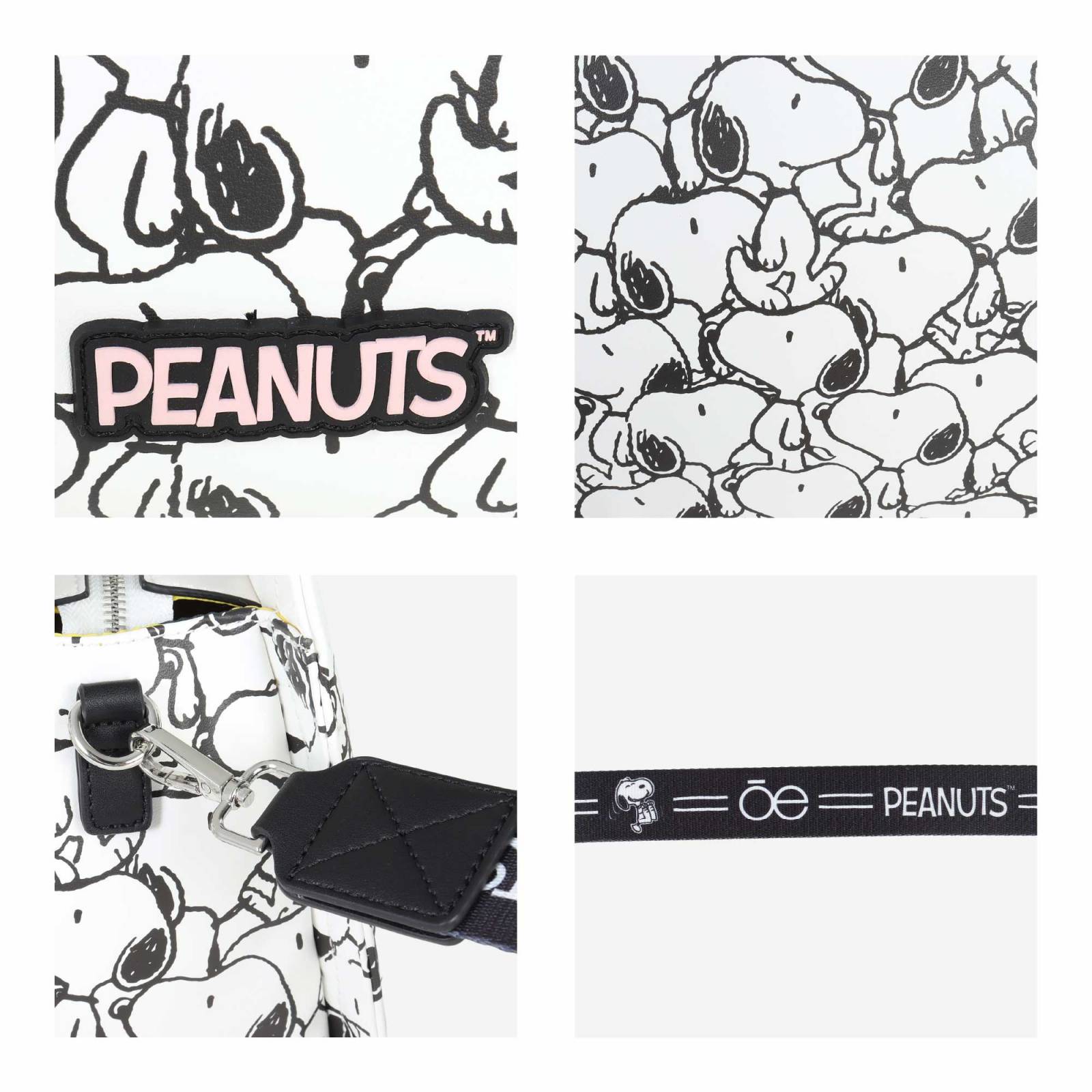 Bolsa Tote para Mujer Peanuts x Oe Diseño Acolchado