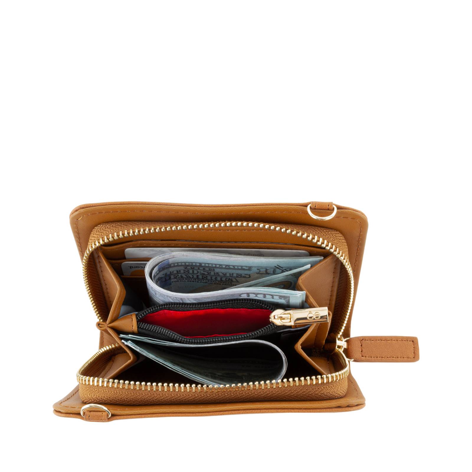 Cartera Cloe para dama de Cierre Sencillo