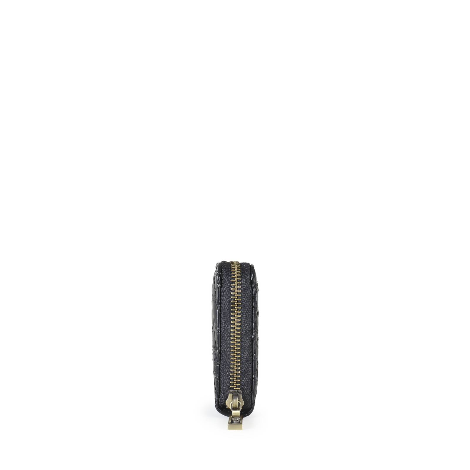 Cartera Cloe Grande Cierre Sencillo Animal Skin monograma OE