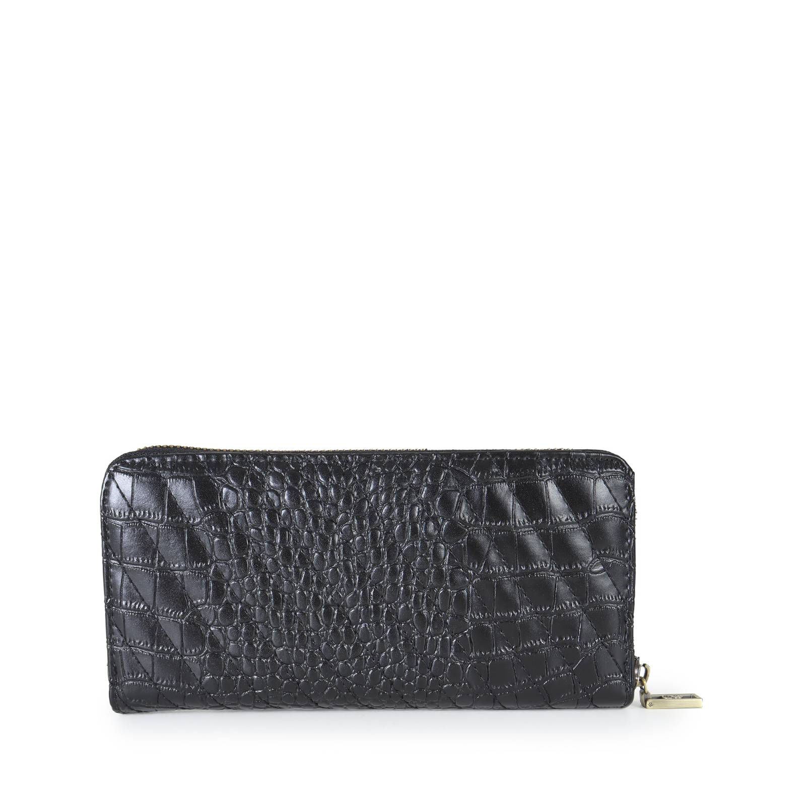 Cartera Cloe Grande Cierre Sencillo Animal Skin monograma OE