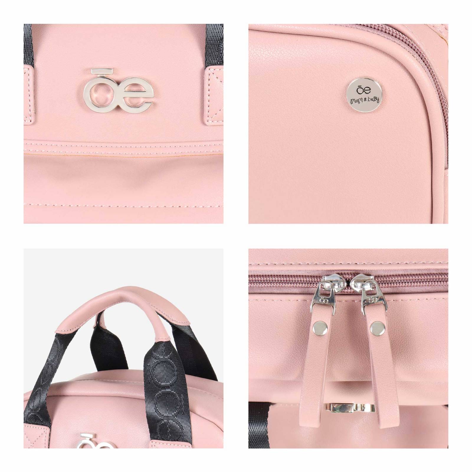 Pañalera Tipo Mochila Cloe Mom   Baby Material Reciclado