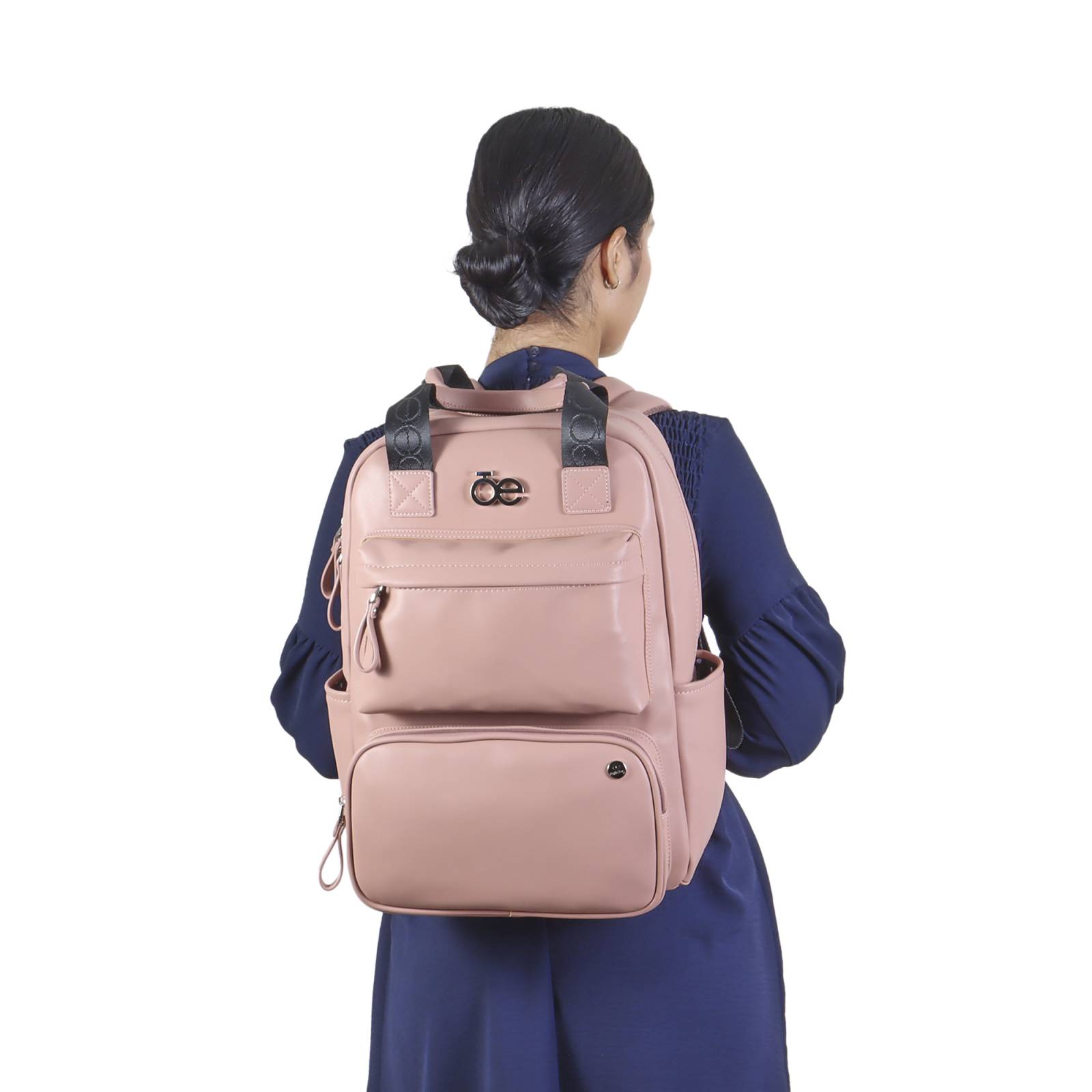 Pañalera Tipo Mochila Cloe Mom   Baby Material Reciclado