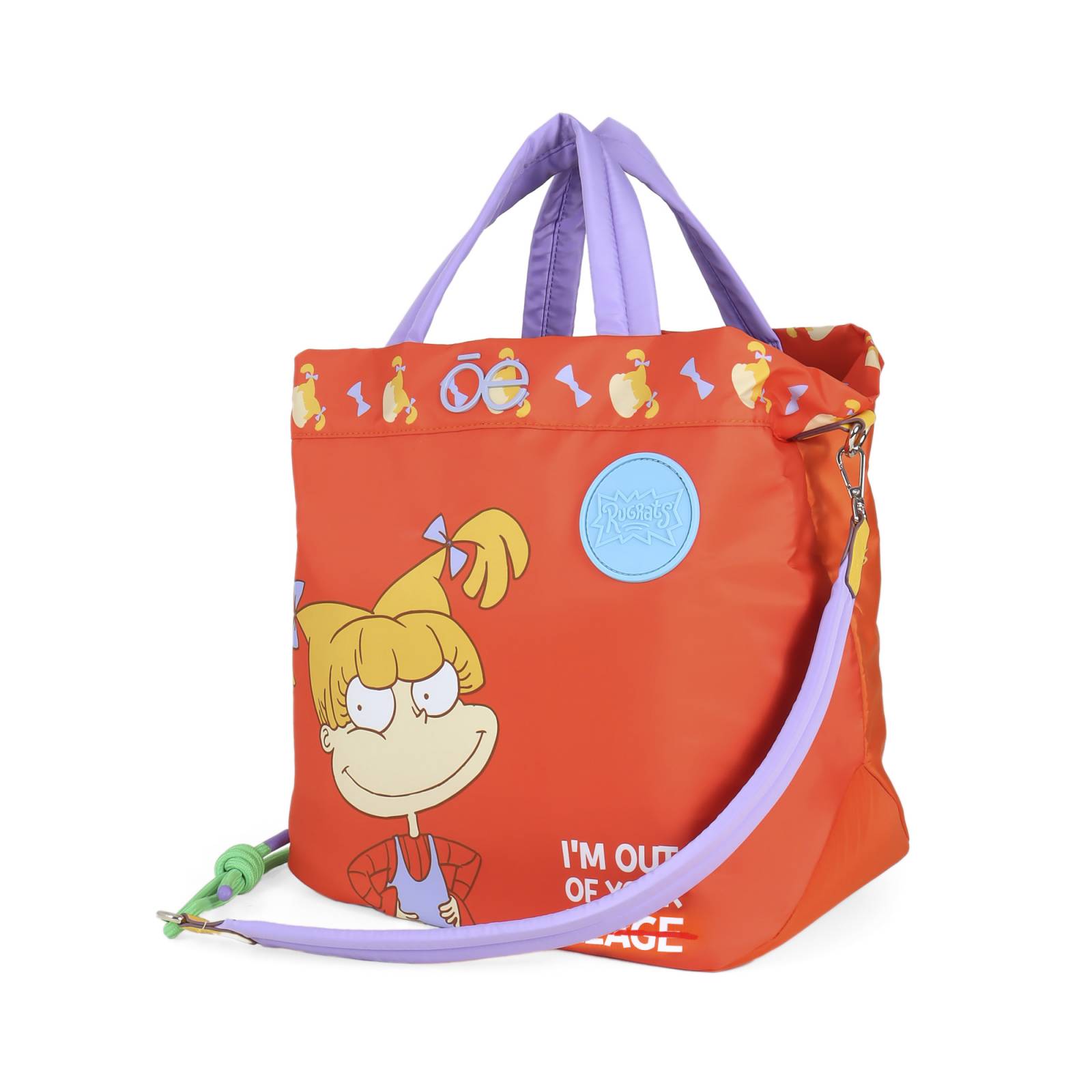 Pañalera Tote Rugrats x Cloe Mom   Baby Estampado Icónico