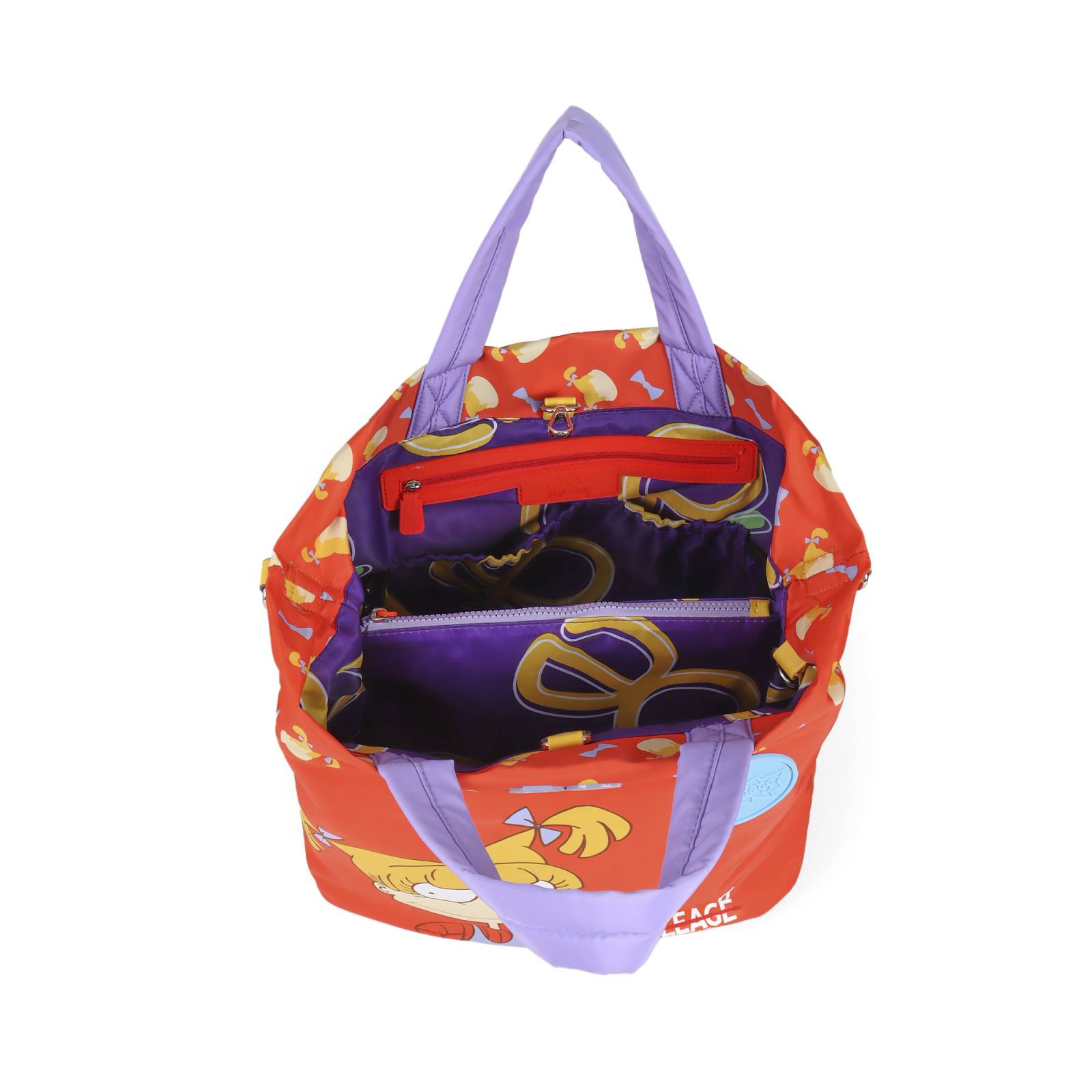 Pañalera Tote Rugrats x Cloe Mom   Baby Estampado Icónico