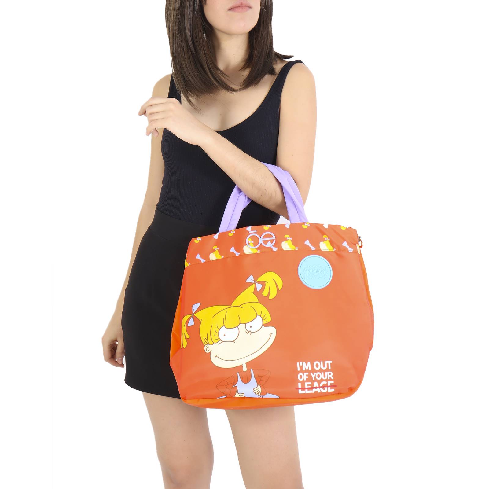 Pañalera Tote Rugrats x Cloe Mom   Baby Estampado Icónico