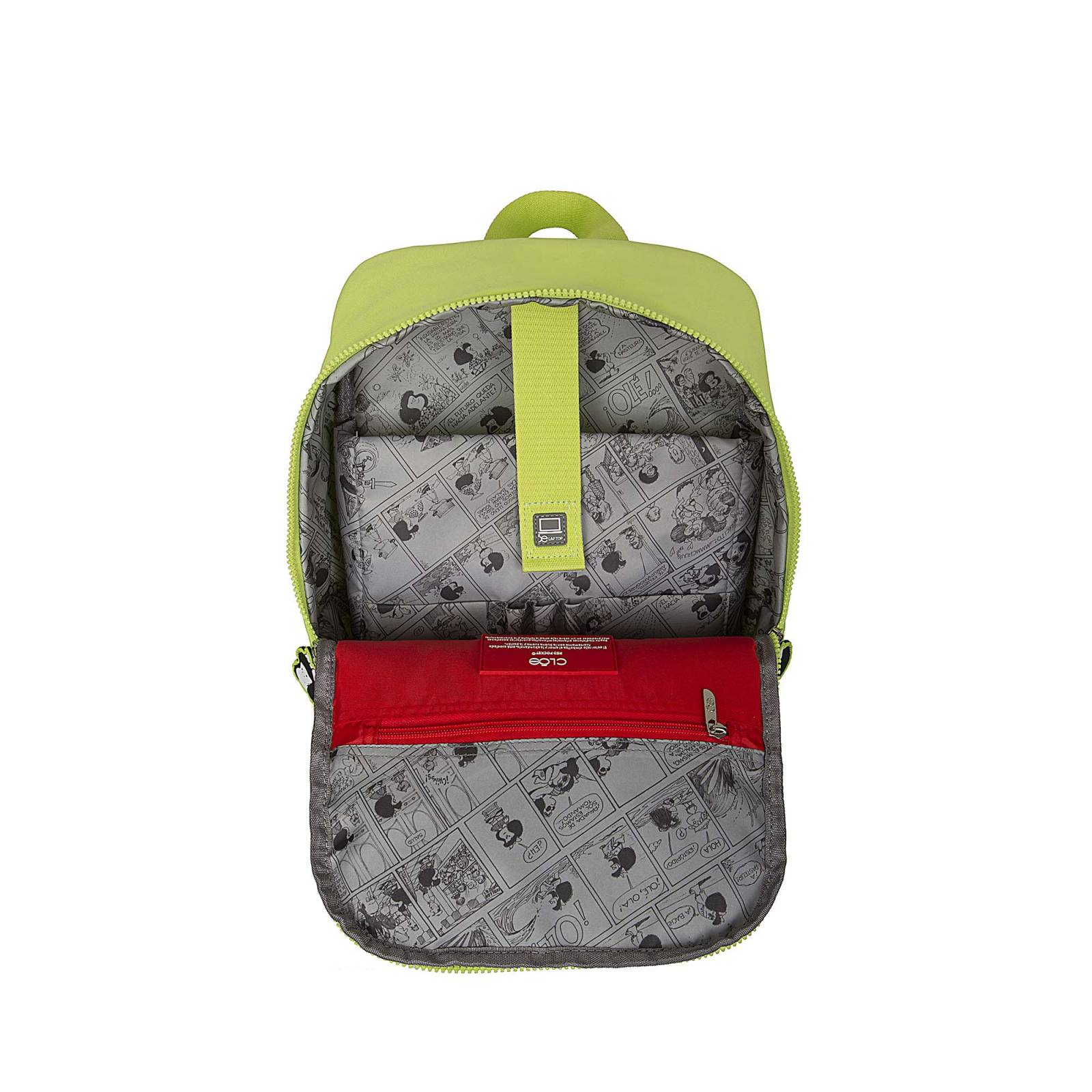 Mochila Porta Laptop para Mujer 15 plg Mafalda x Cloe