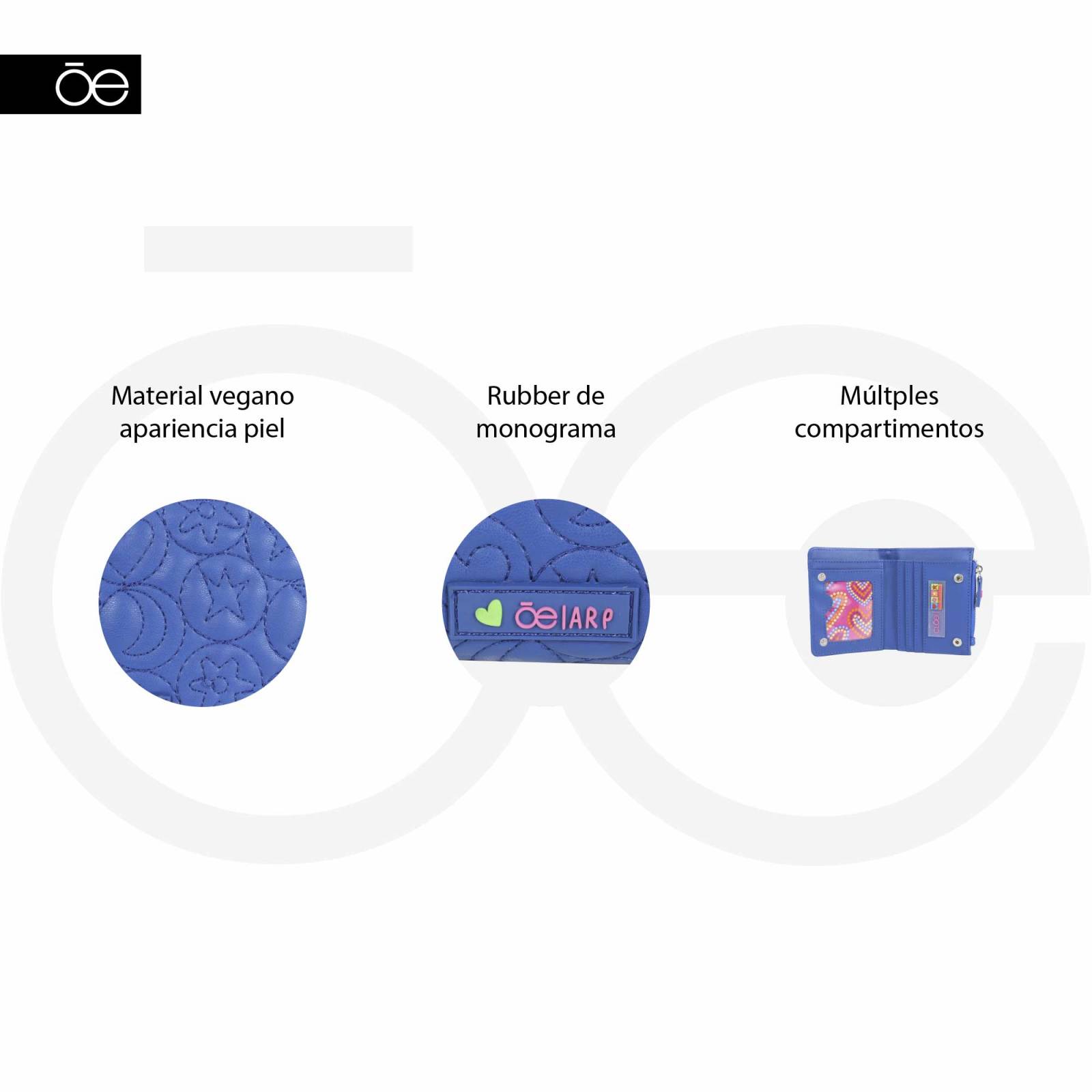 Cartera Flap Chica para Mujer Cloe By Agatha Ruiz de la Prada