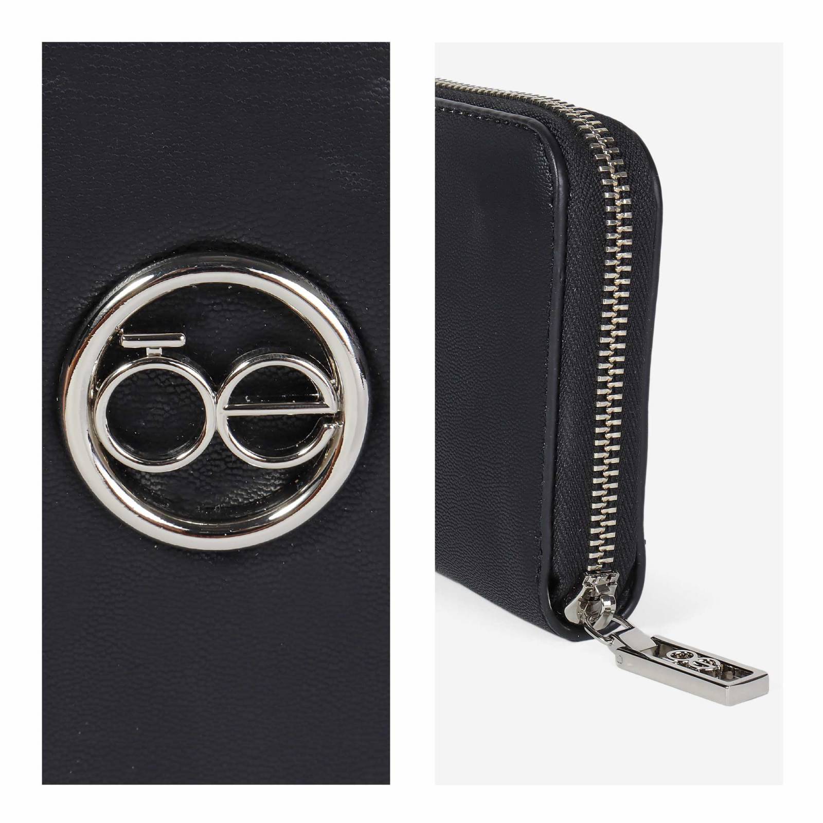 Cartera Mediana para Mujer Cloe Cierre Sencillo 