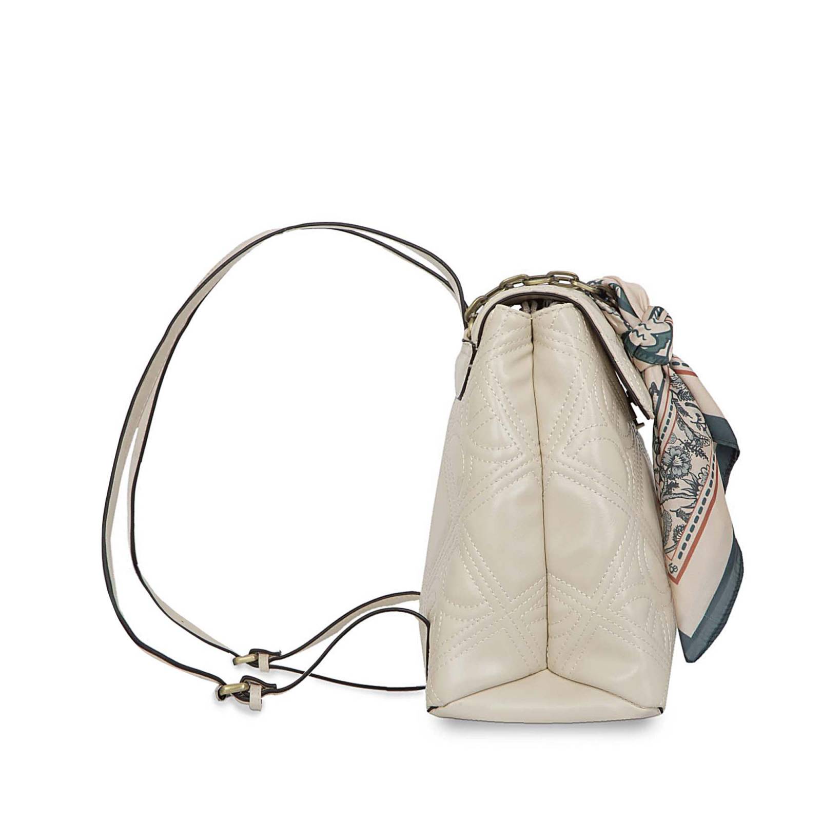 Mochila Cloe Para Mujer Estampado Floral con Mascada