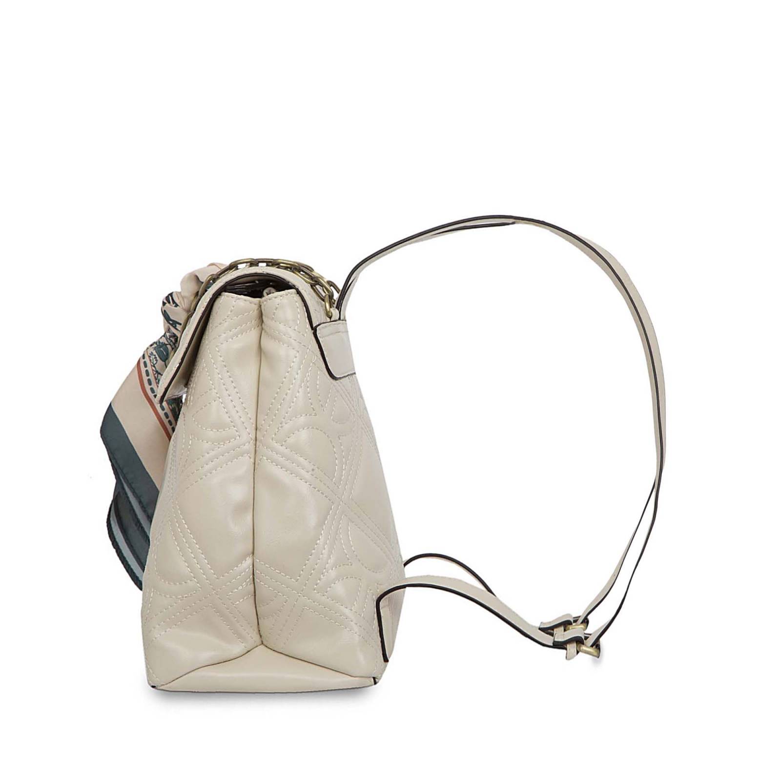 Mochila Cloe Para Mujer Estampado Floral con Mascada