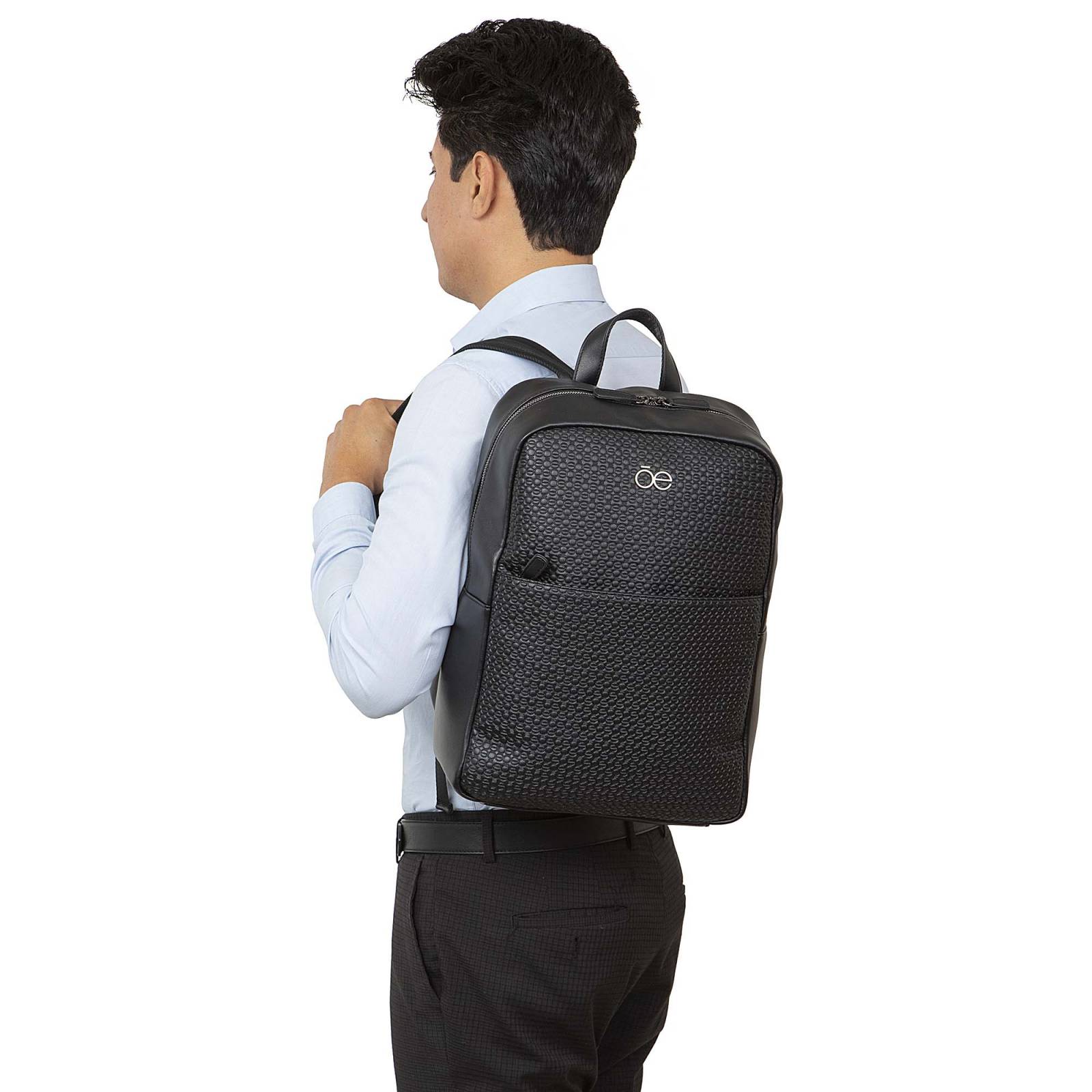 Mochila Porta Laptop para Hombre Cloe Uomo 15  Piel Genuina