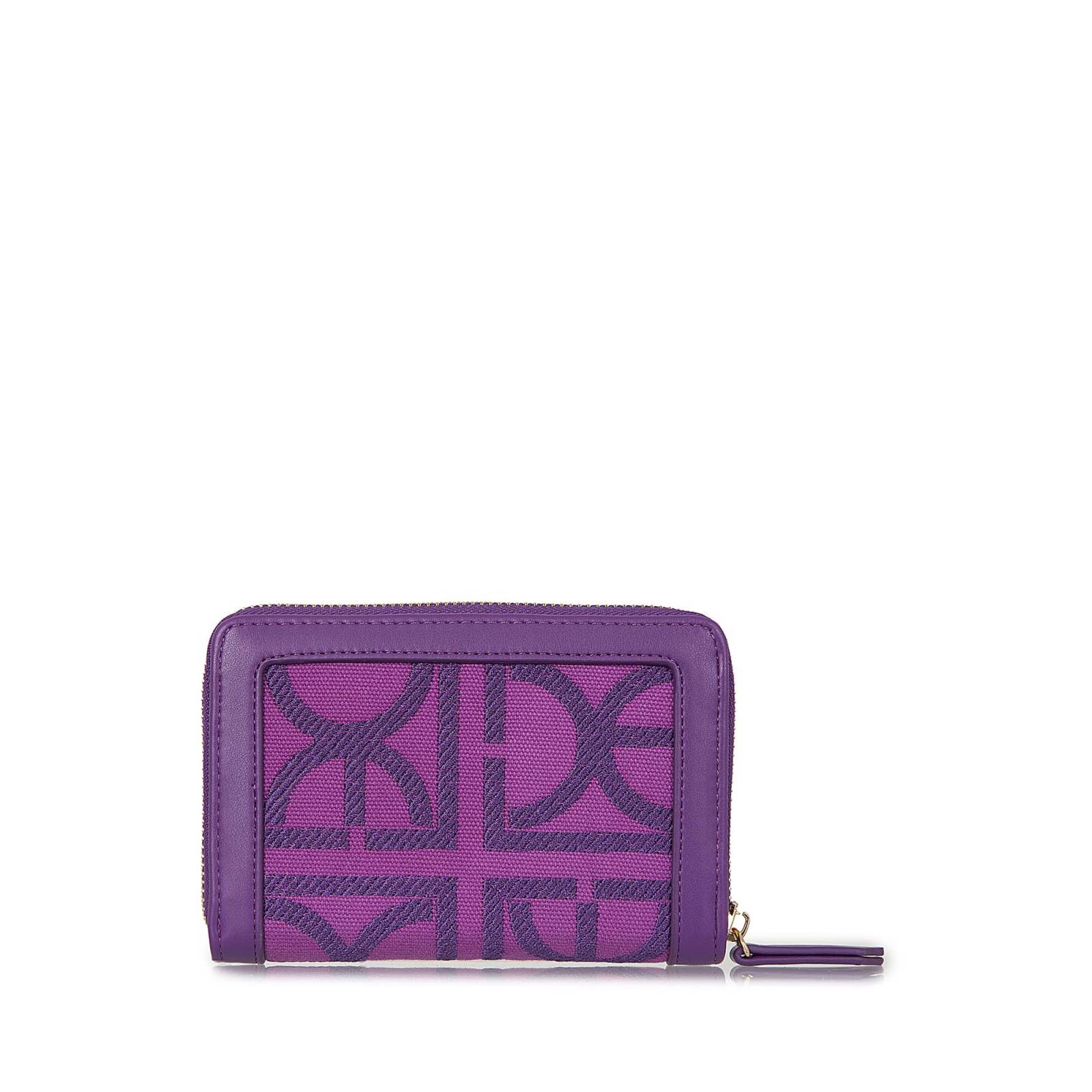 Cartera para Mujer Cloe Mediana Cierre Sencillo Bordada