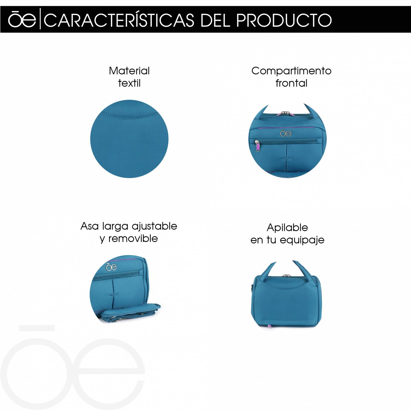 Neceser Unisex Cloe Ultraligero de Cabina