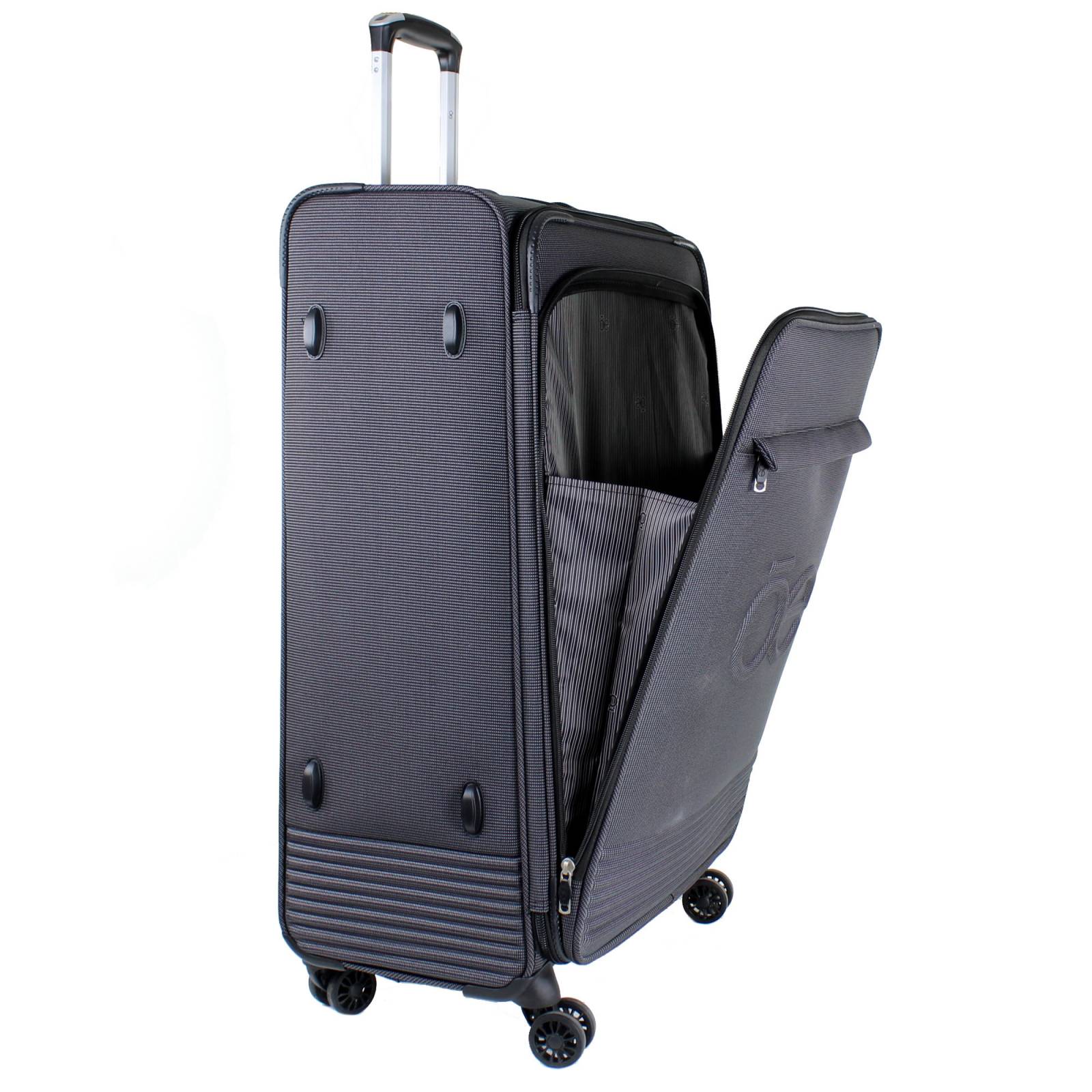 Maleta Cloe Vertical 28 Pulgadas Color Negro