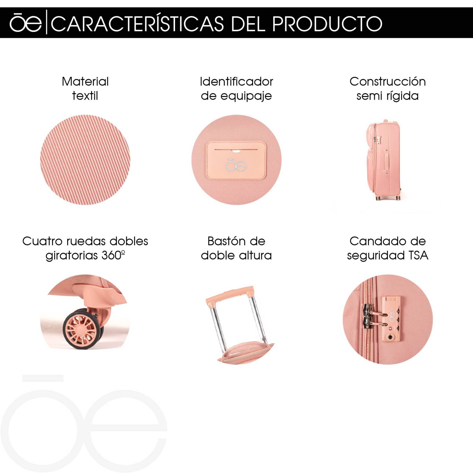 Equipaje Vertical De 28 Pulgadas Cloe Unisex