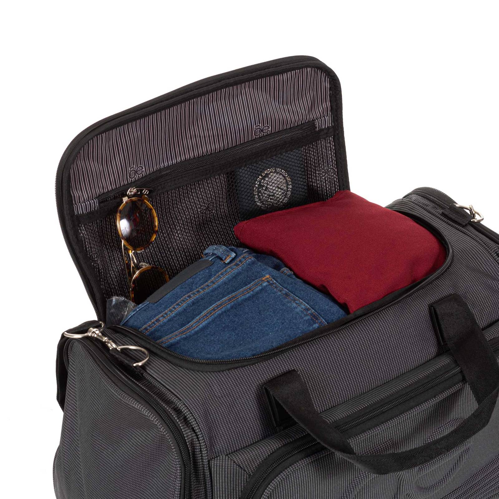 Maleta Dufflebag Cloe Color Negro para Viaje