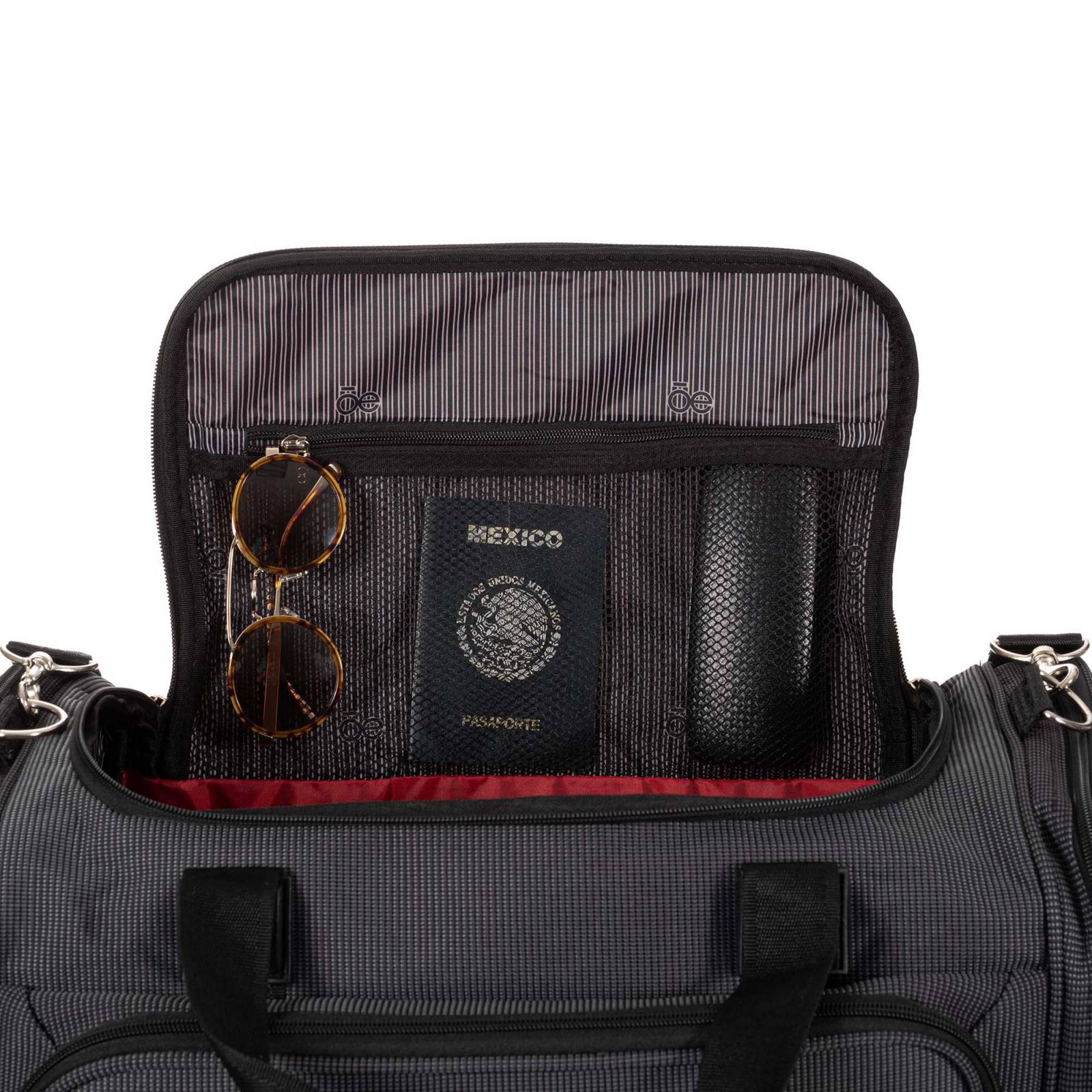 Maleta Dufflebag Cloe Color Negro para Viaje