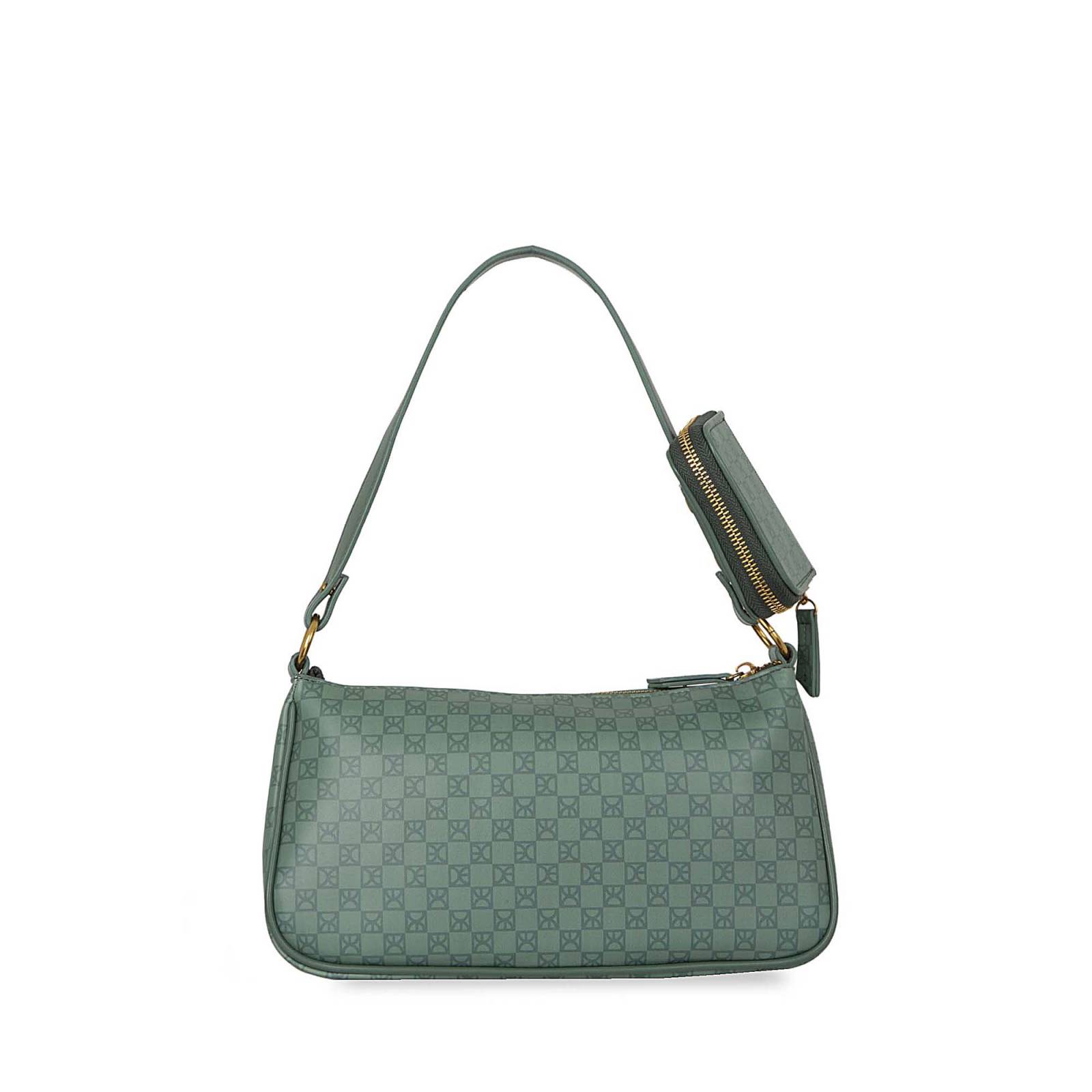 Bolsa Baguette para Mujer Cloe Diseño de Monograma