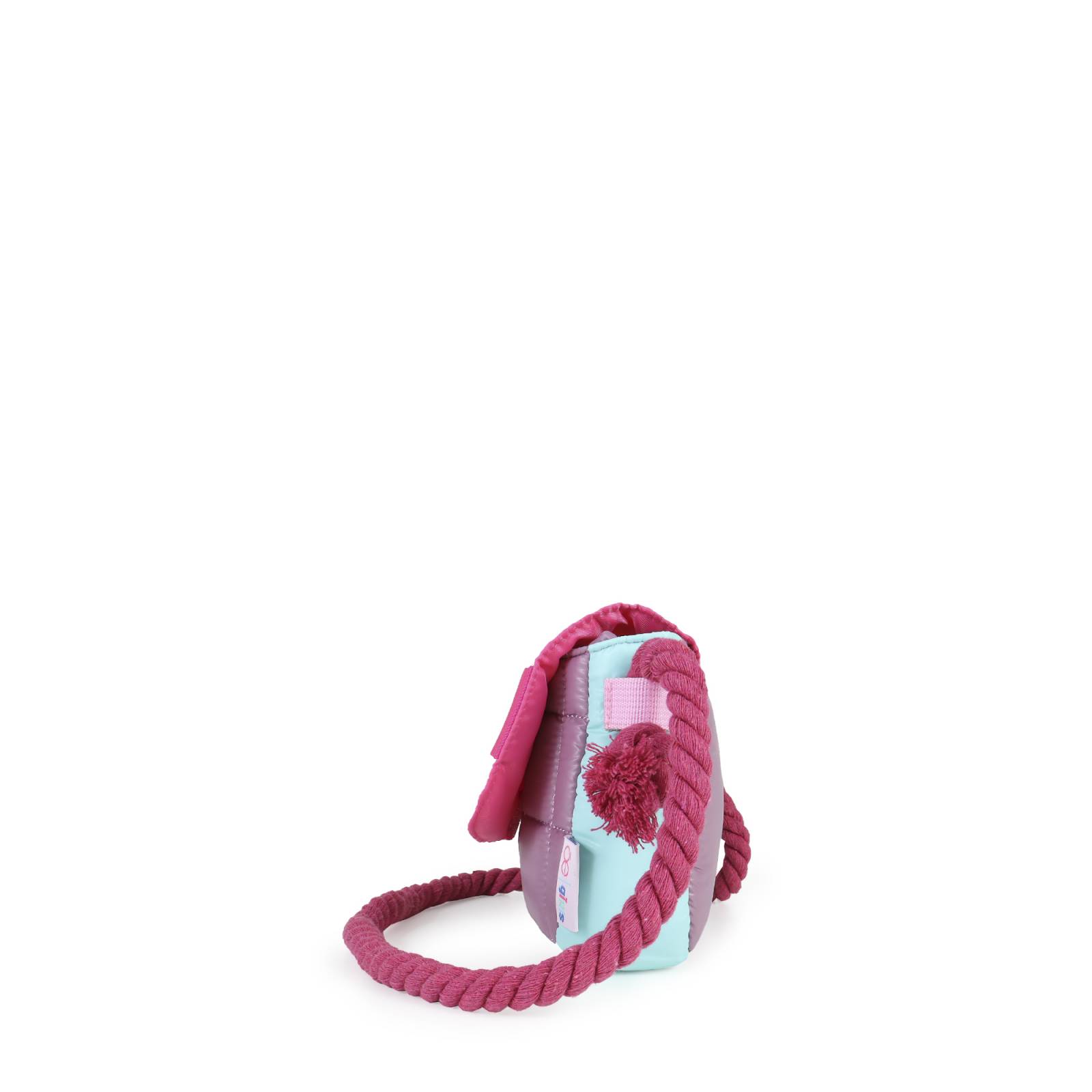 Bolsa Crossbody para Niña Cloe Acolchada a Cuadros