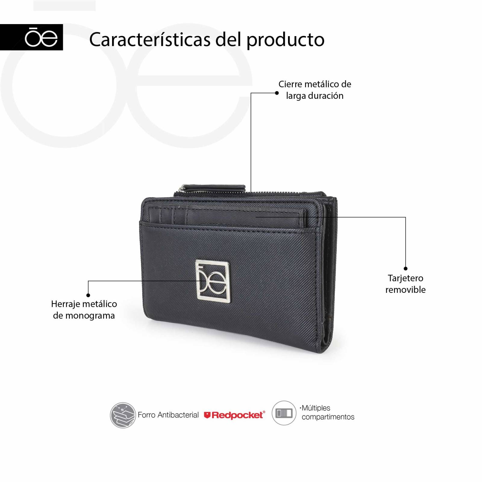 Cartera para Mujer Cloe Mediana Flap con Tarjetero
