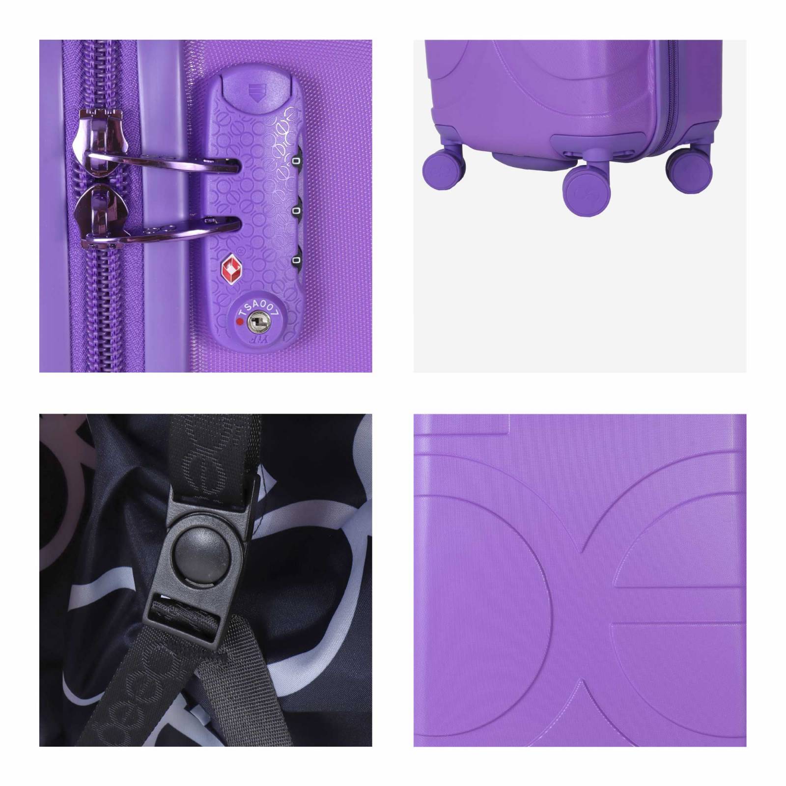 Maleta Vertical 20 para Mujer Cloe Chica de Cabina Rígida