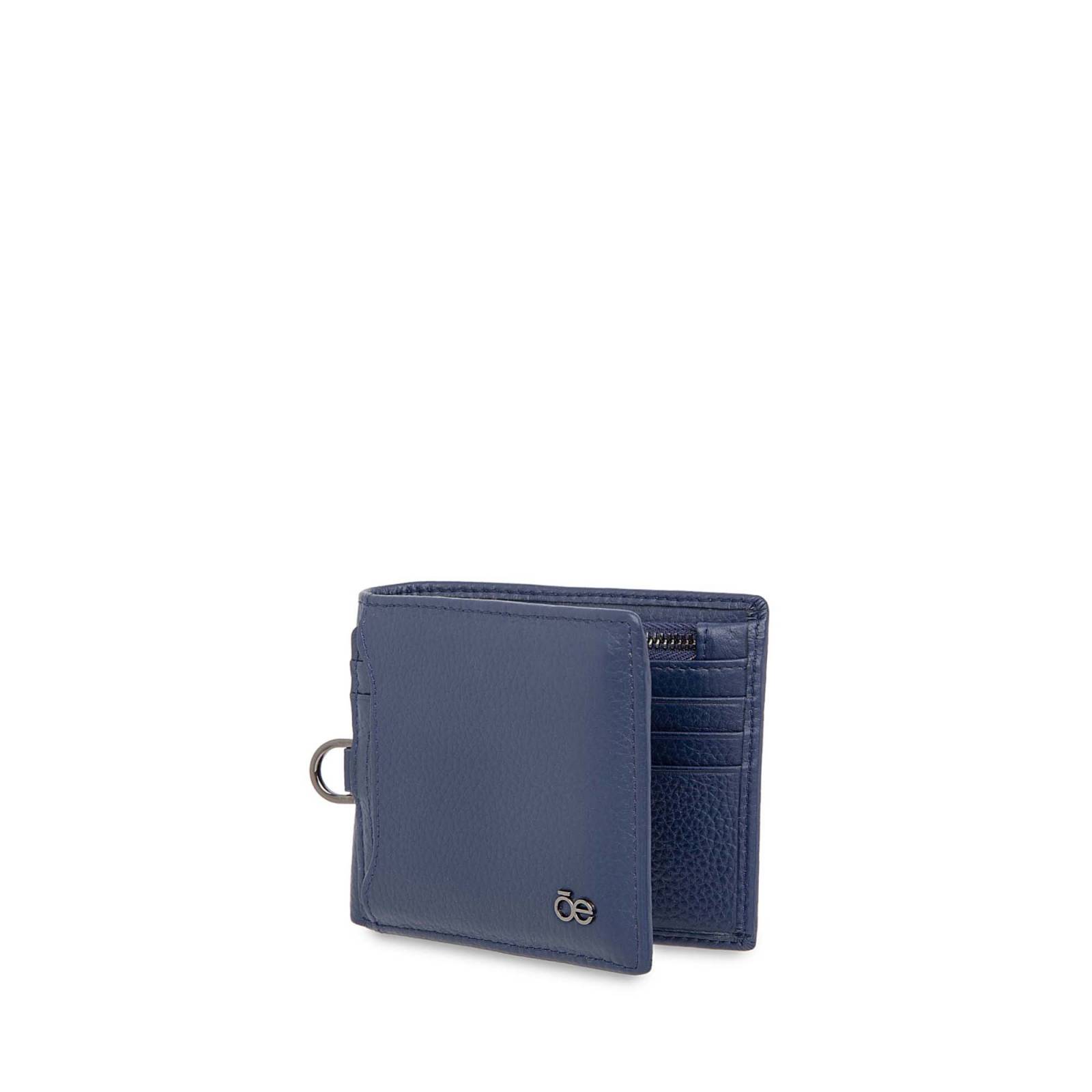 Cartera Cloe Uomo Chica Piel Genuina Tarjetero Removible