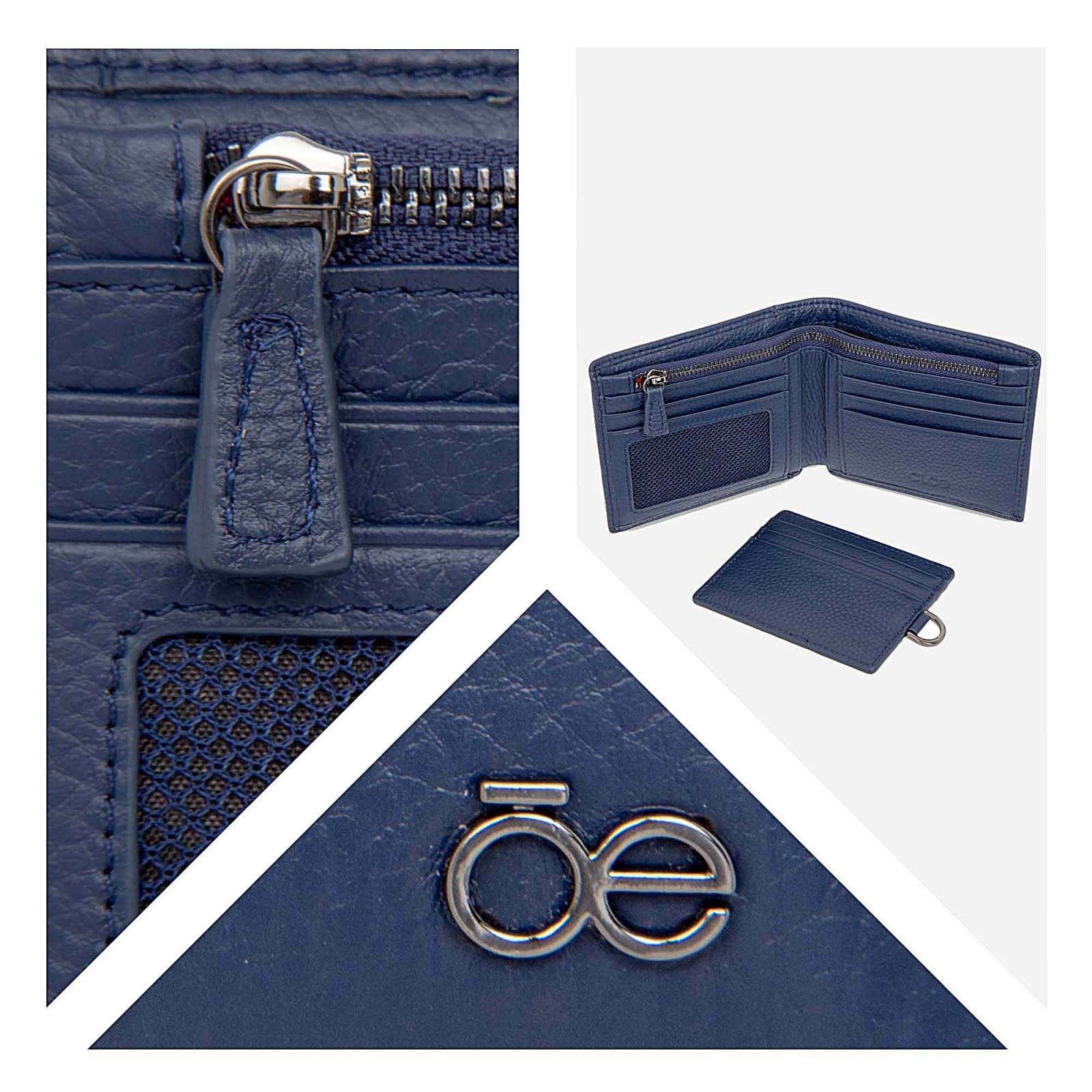 Cartera Cloe Uomo Chica Piel Genuina Tarjetero Removible