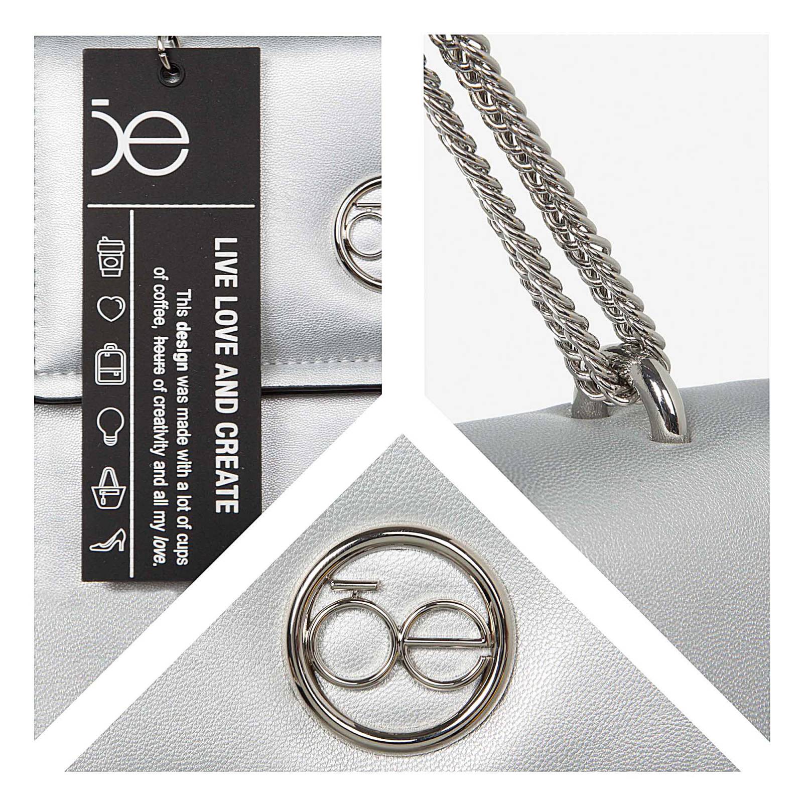 Mochila para Mujer Cloe Look Metálico