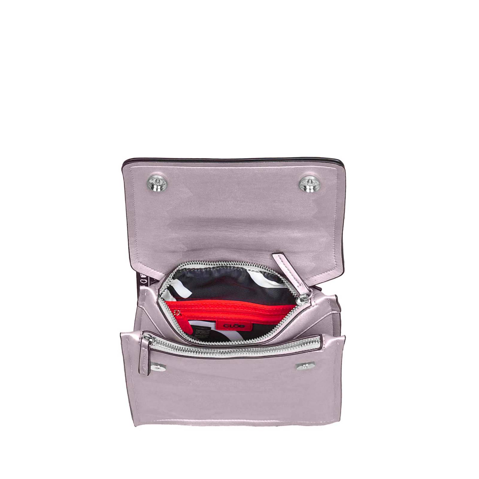 Mochila para Mujer Cloe Look Metálico