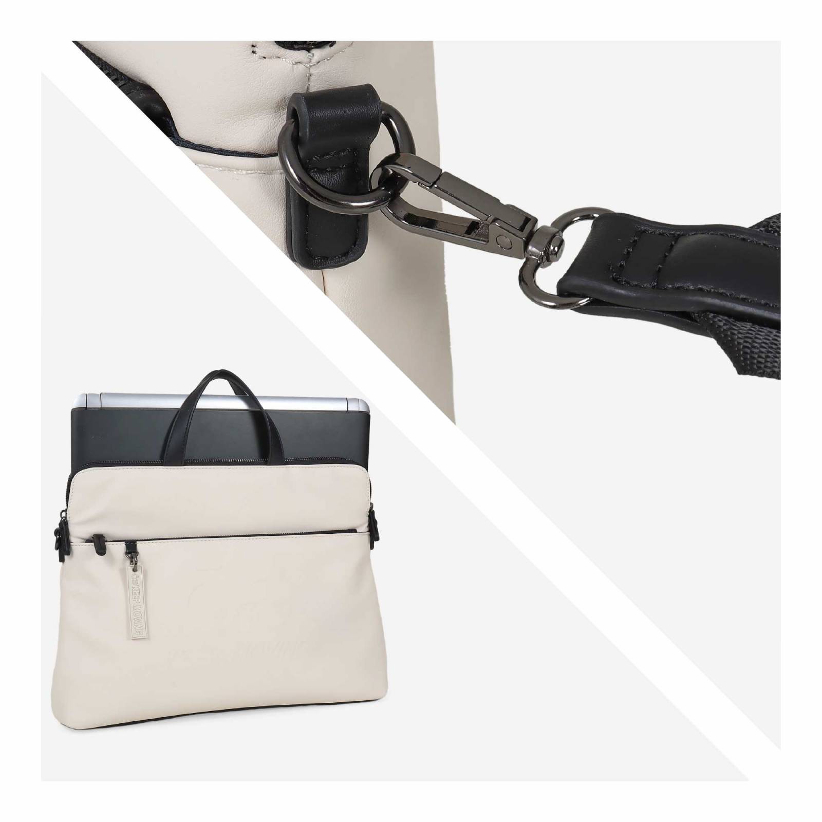 Bolsa Porta Laptop para Mujer Cloe 13 Plg Material Reciclado