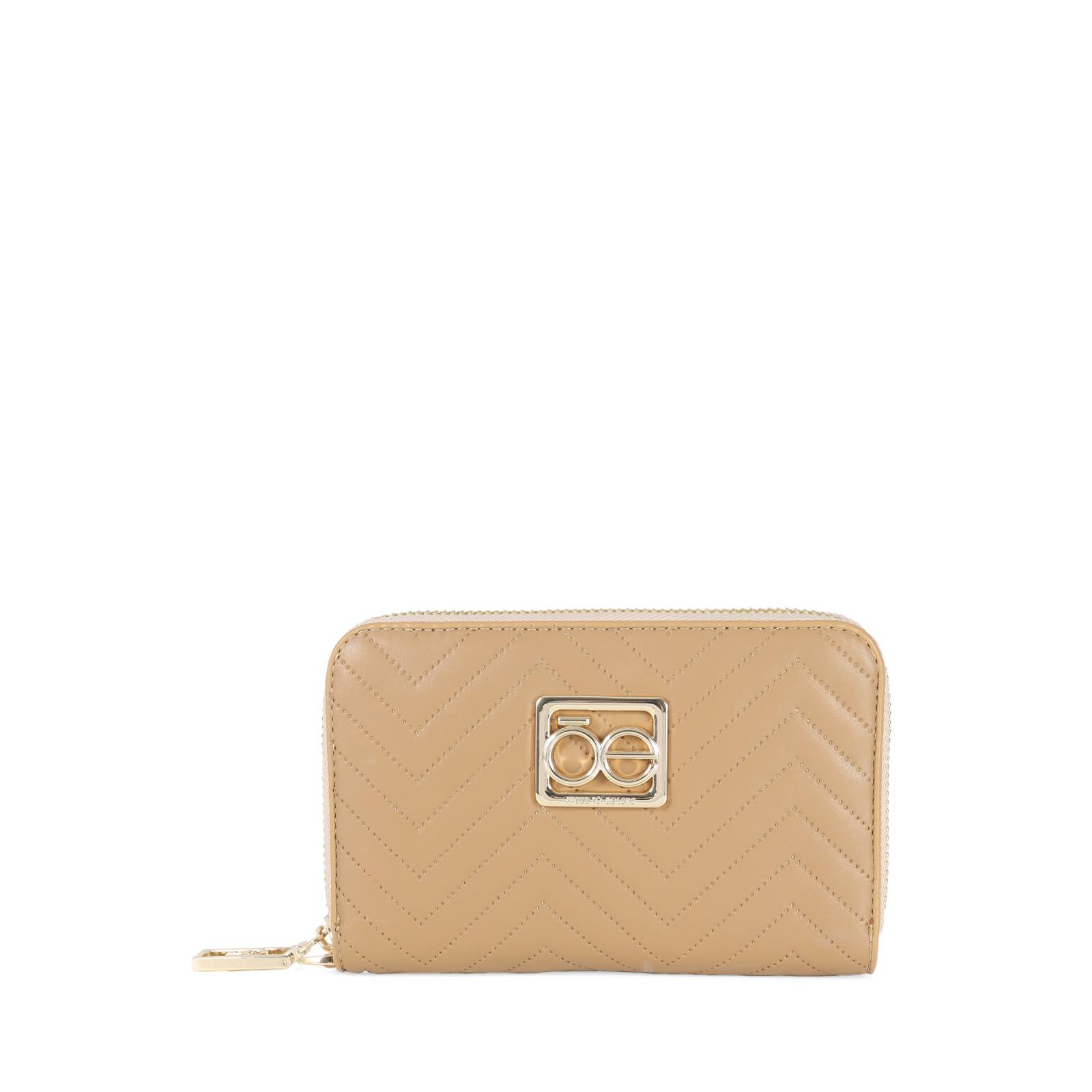Cartera Cloe Mediana Cierre Sencillo con Maneral color Camel