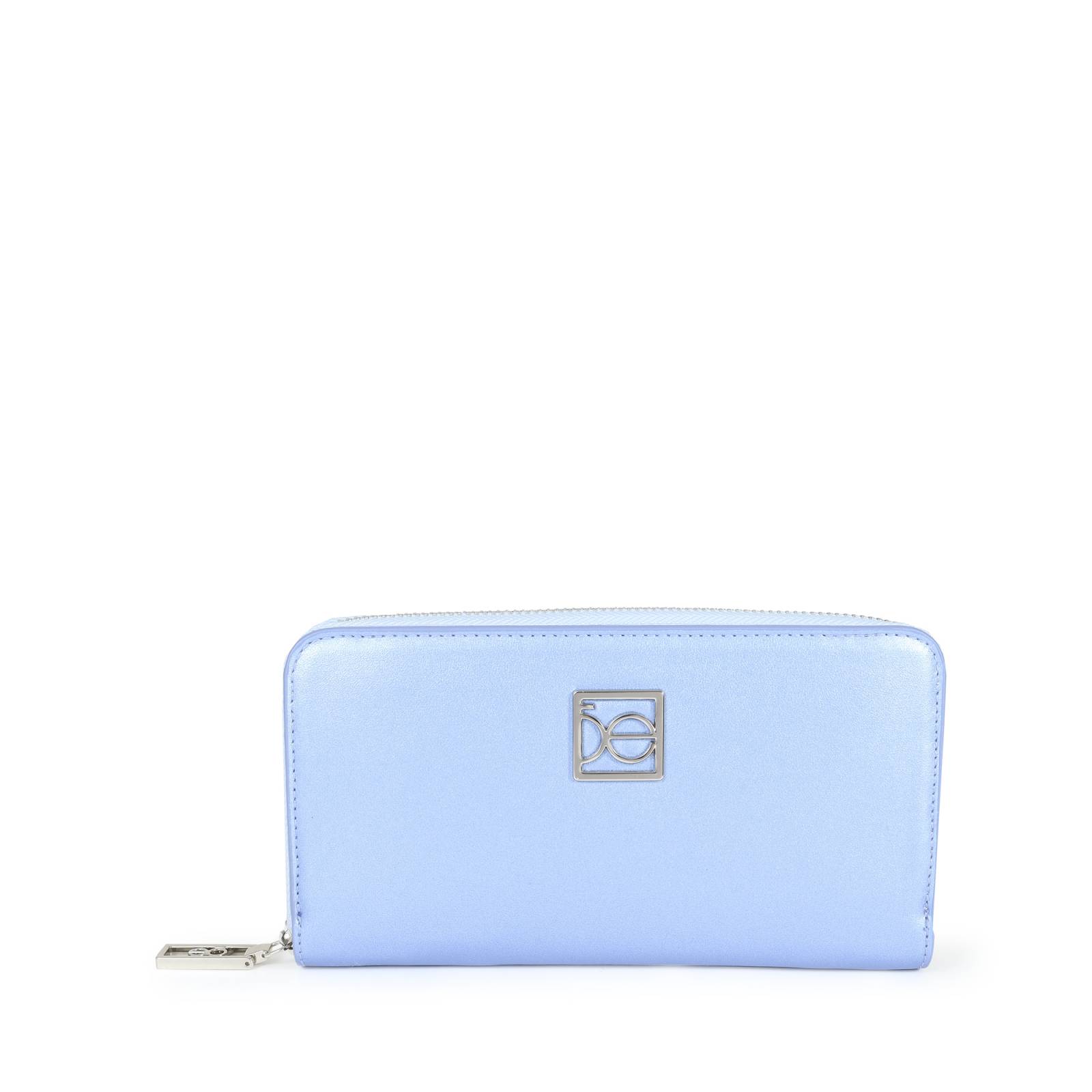 Cartera Cloe Grande Cierre Sencillo color Azul