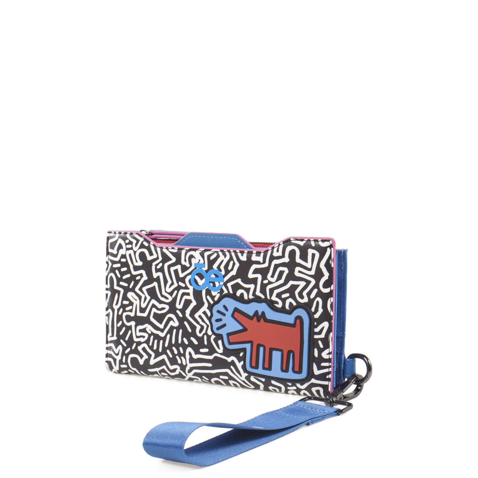 Cartera Cloe Para Mujer Flap Keith Haring x Oe con Maneral
