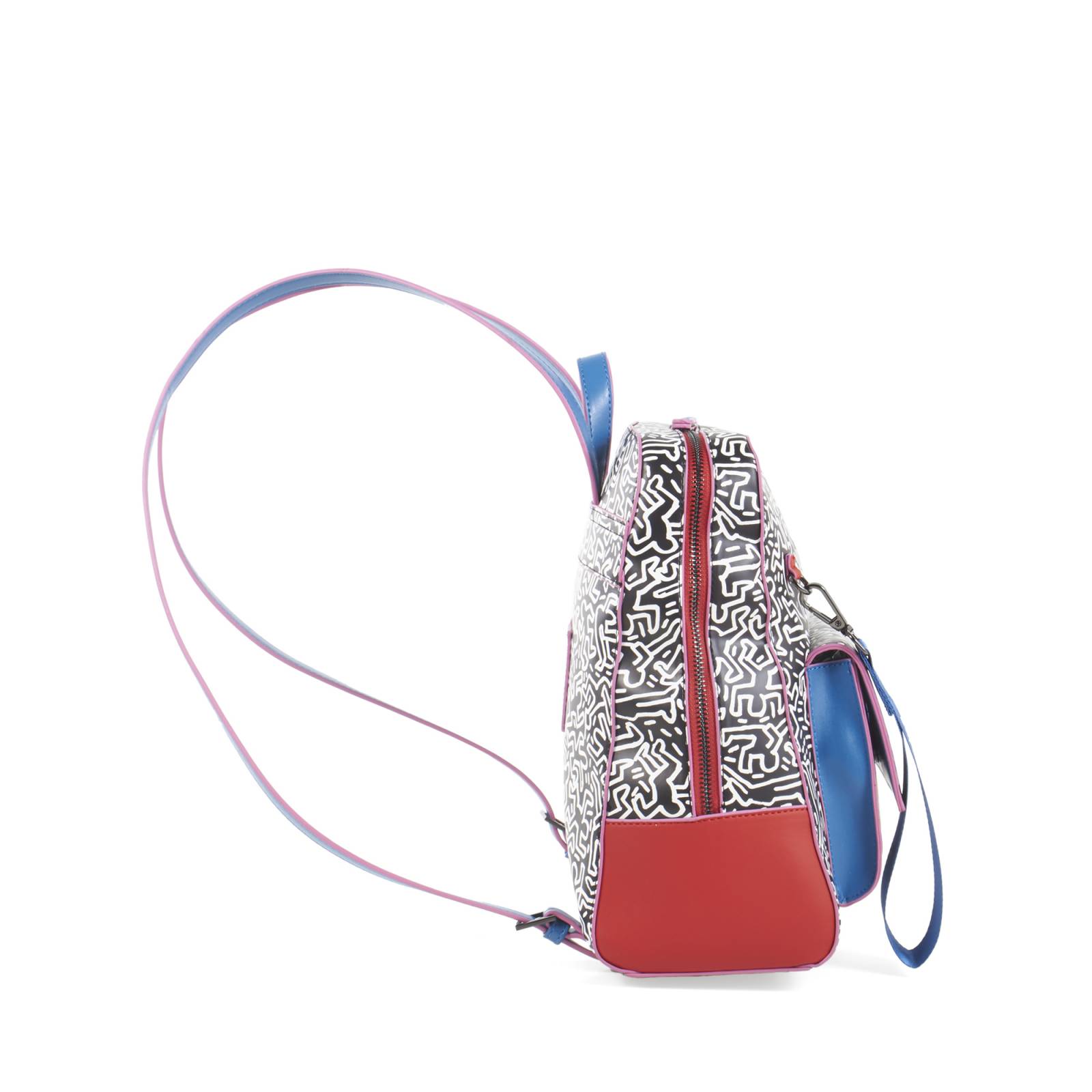 Mochila Mediana Para Mujer Keith Haring x Oe