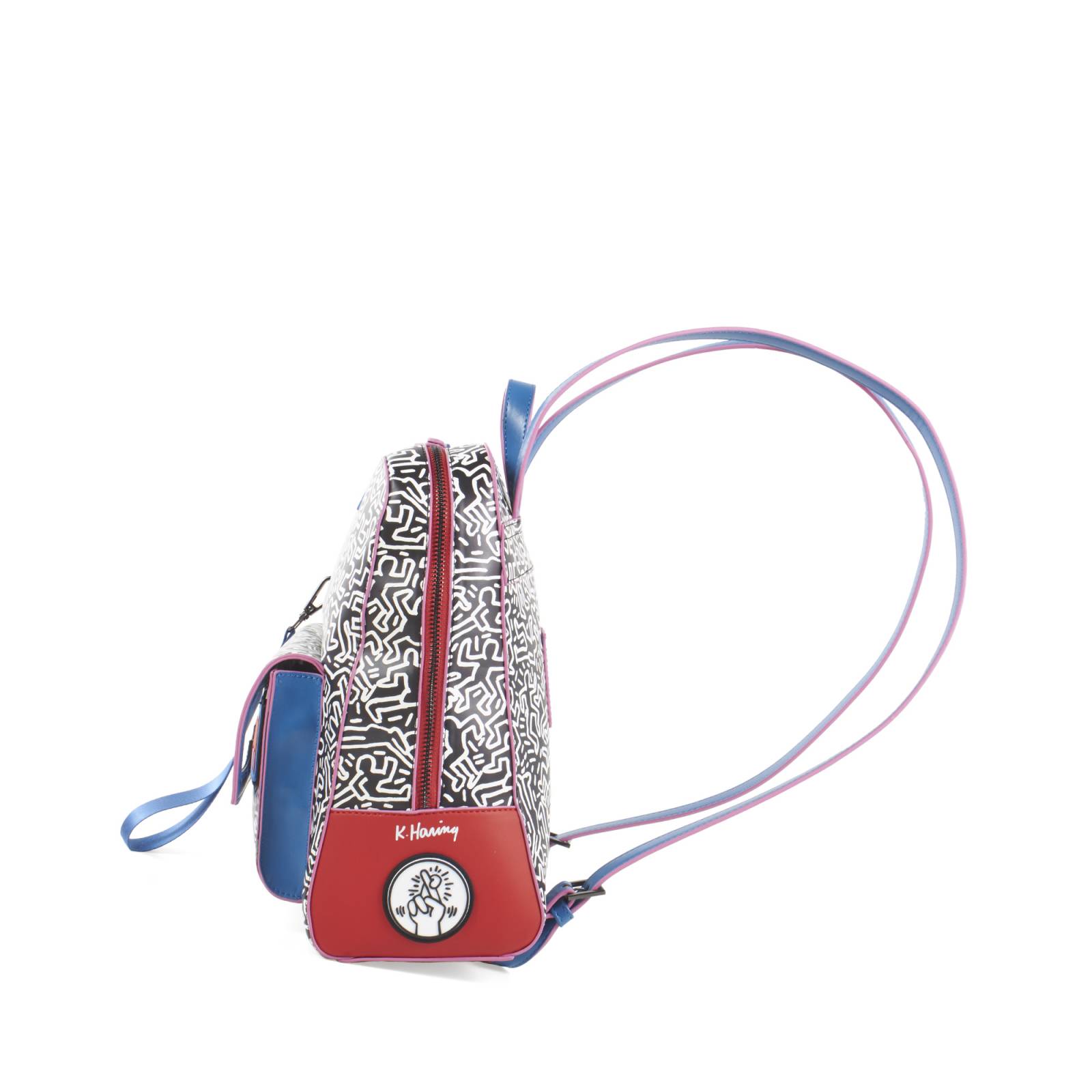 Mochila Mediana Para Mujer Keith Haring x Oe