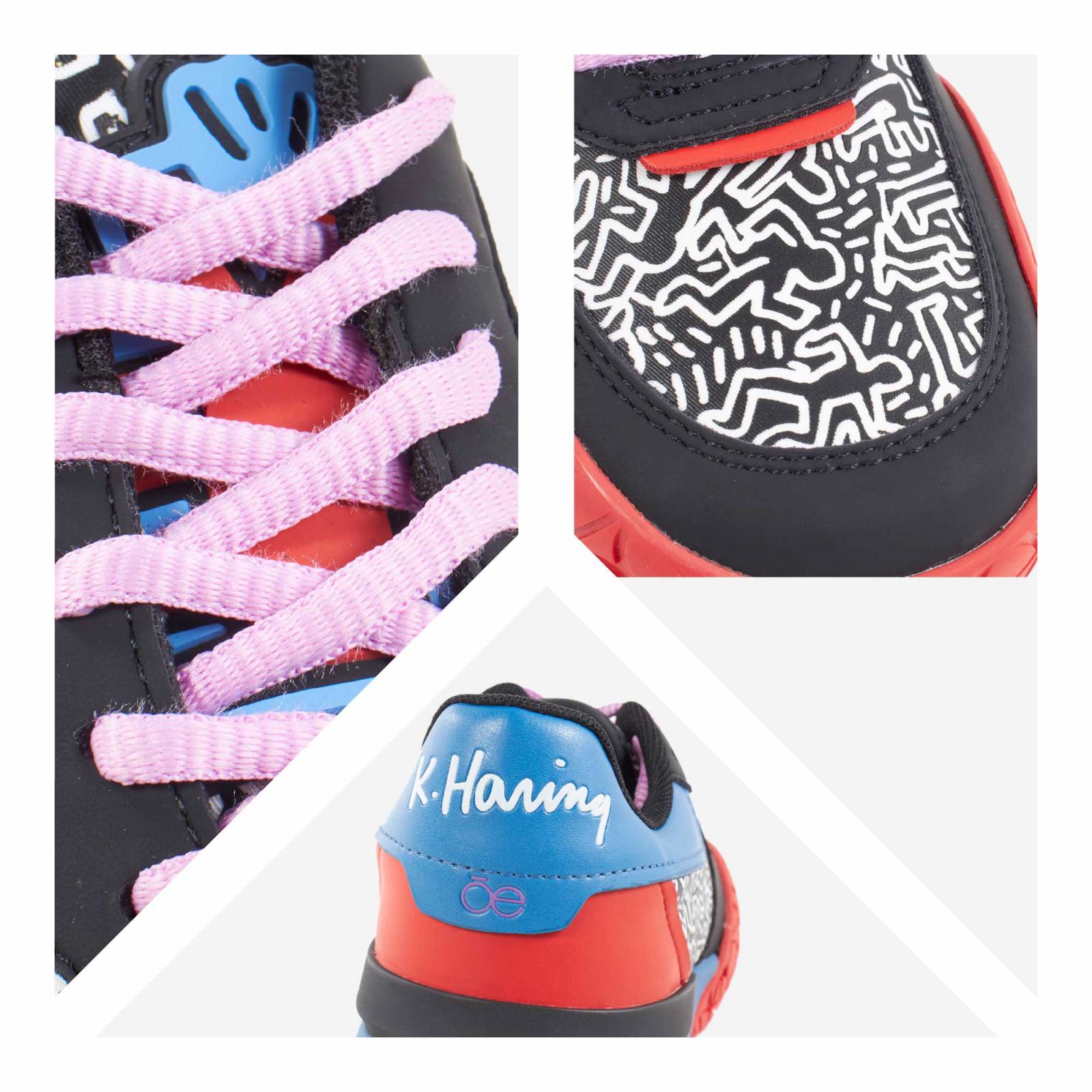 Tenis Keith Para Mujer Haring x Oe