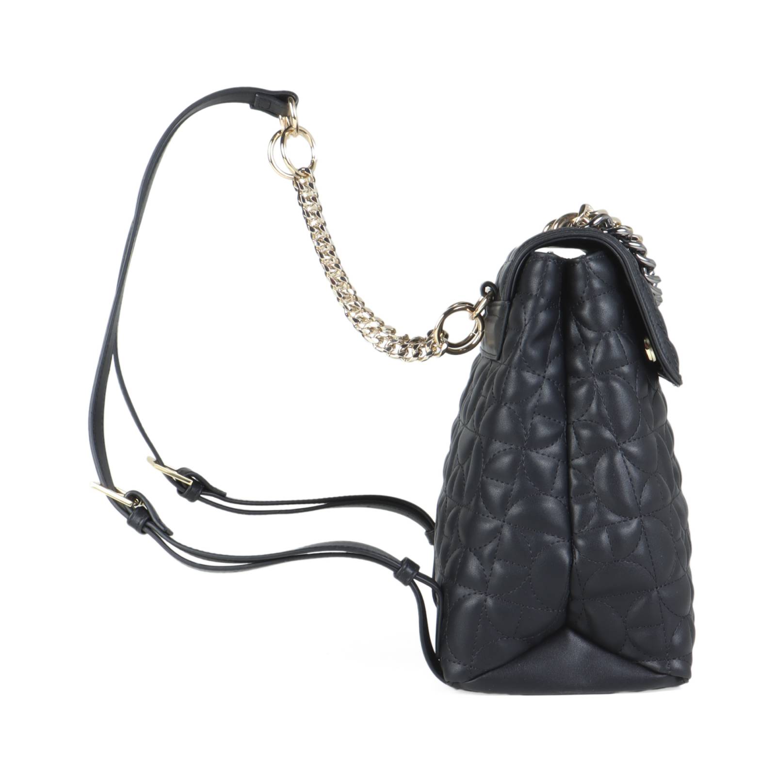Mochila Cloe Para Mujer Cadenas Monograma Bordado