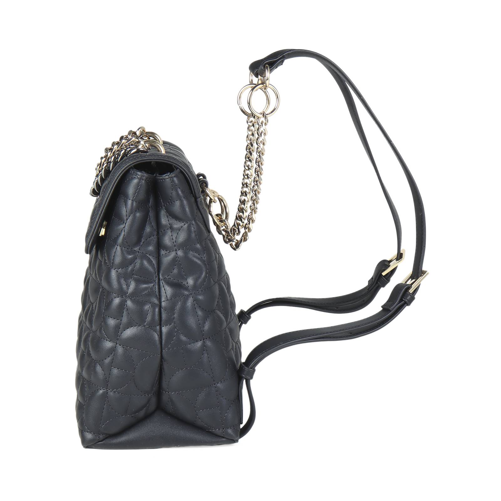 Mochila Cloe Para Mujer Cadenas Monograma Bordado