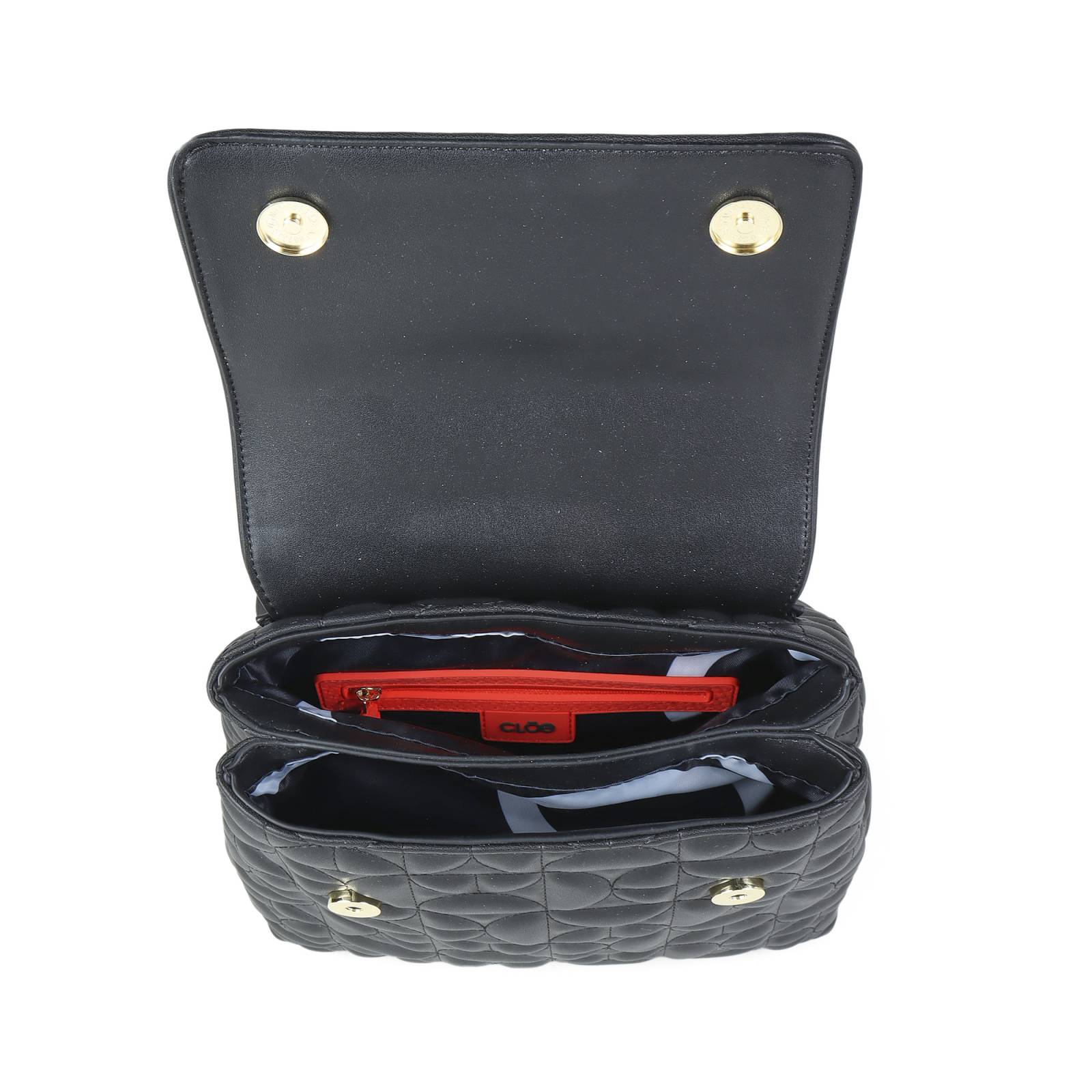 Mochila Cloe Para Mujer Cadenas Monograma Bordado