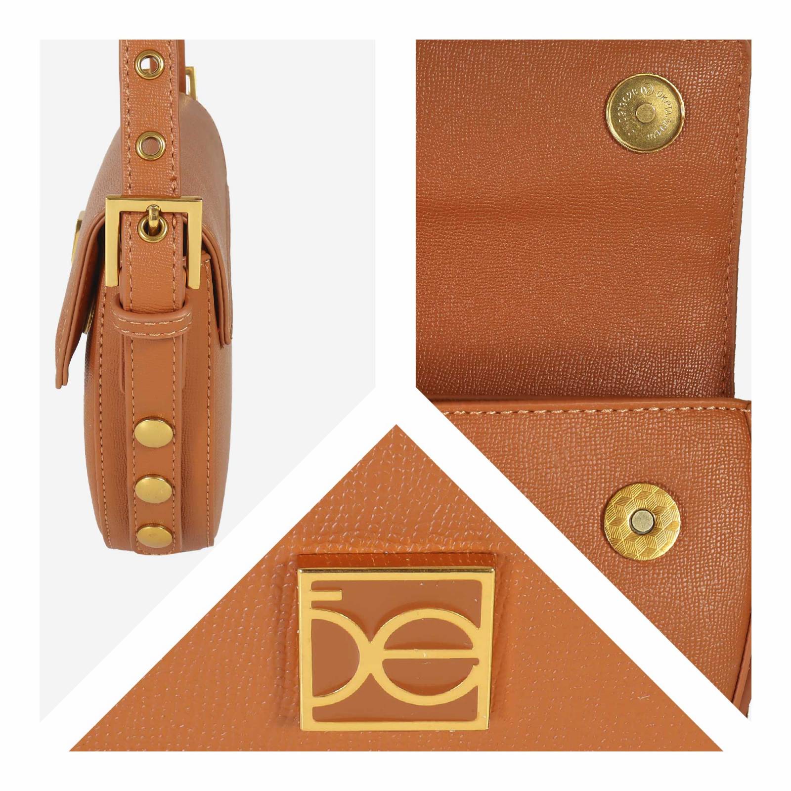 Bolsa Crossbody para Mujer Cloe Hebilla Decorativa