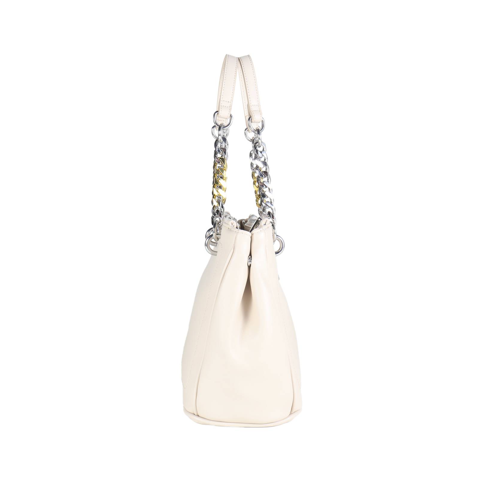 Bolso Satchel Cloe Para Mujer Clásico Monograma Metalico
