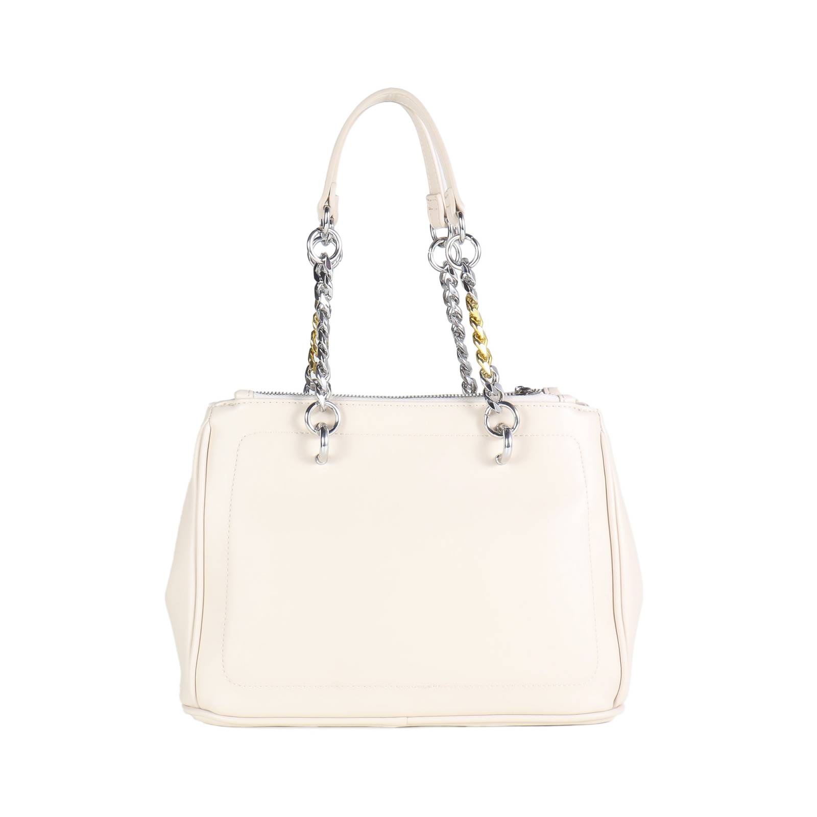 Bolso Satchel Cloe Para Mujer Clásico Monograma Metalico