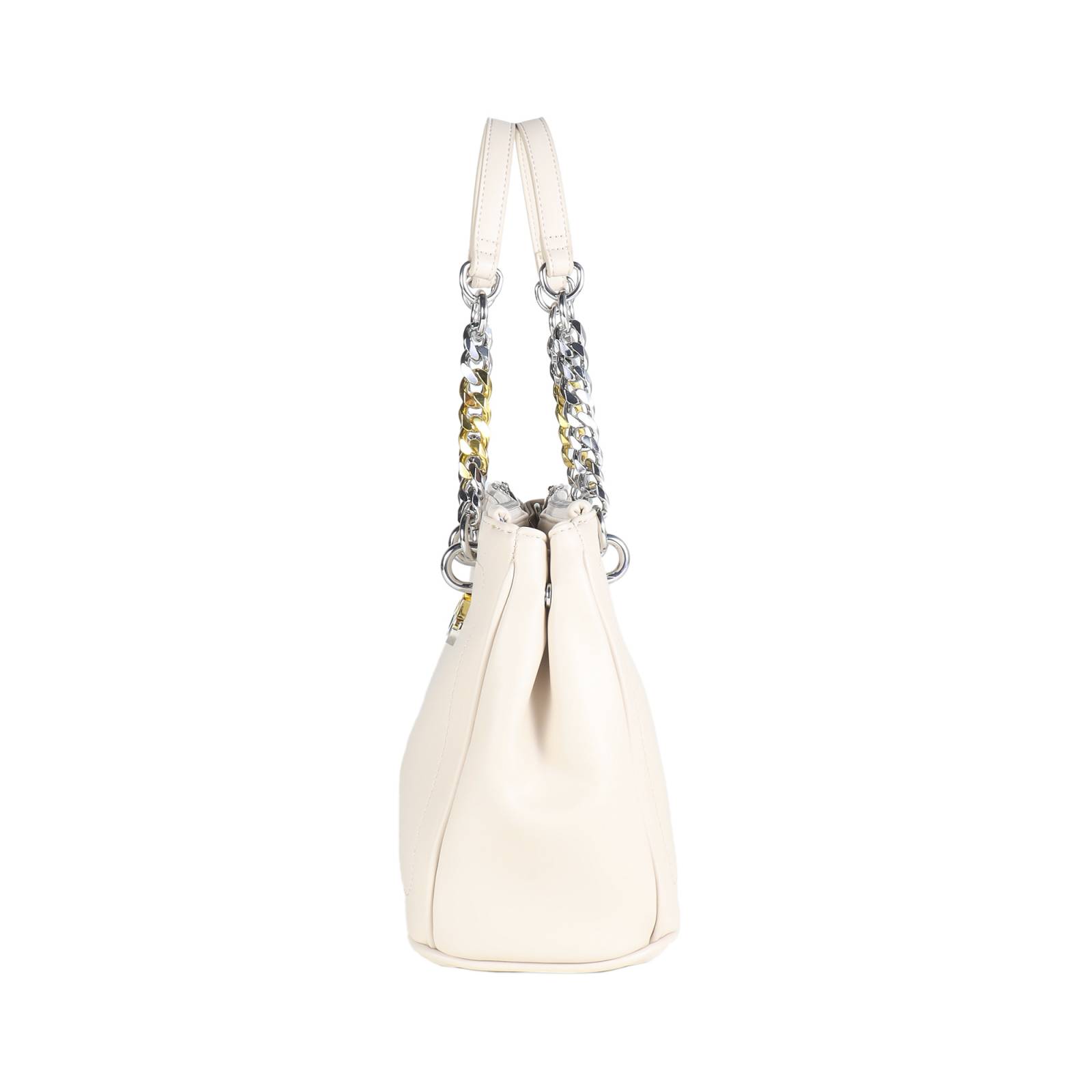 Bolso Satchel Cloe Para Mujer Clásico Monograma Metalico