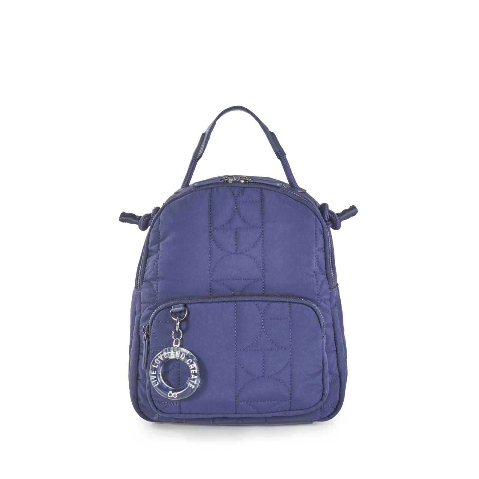 Mochila Cloe Para Mujer Textil Acolchada Asa larga