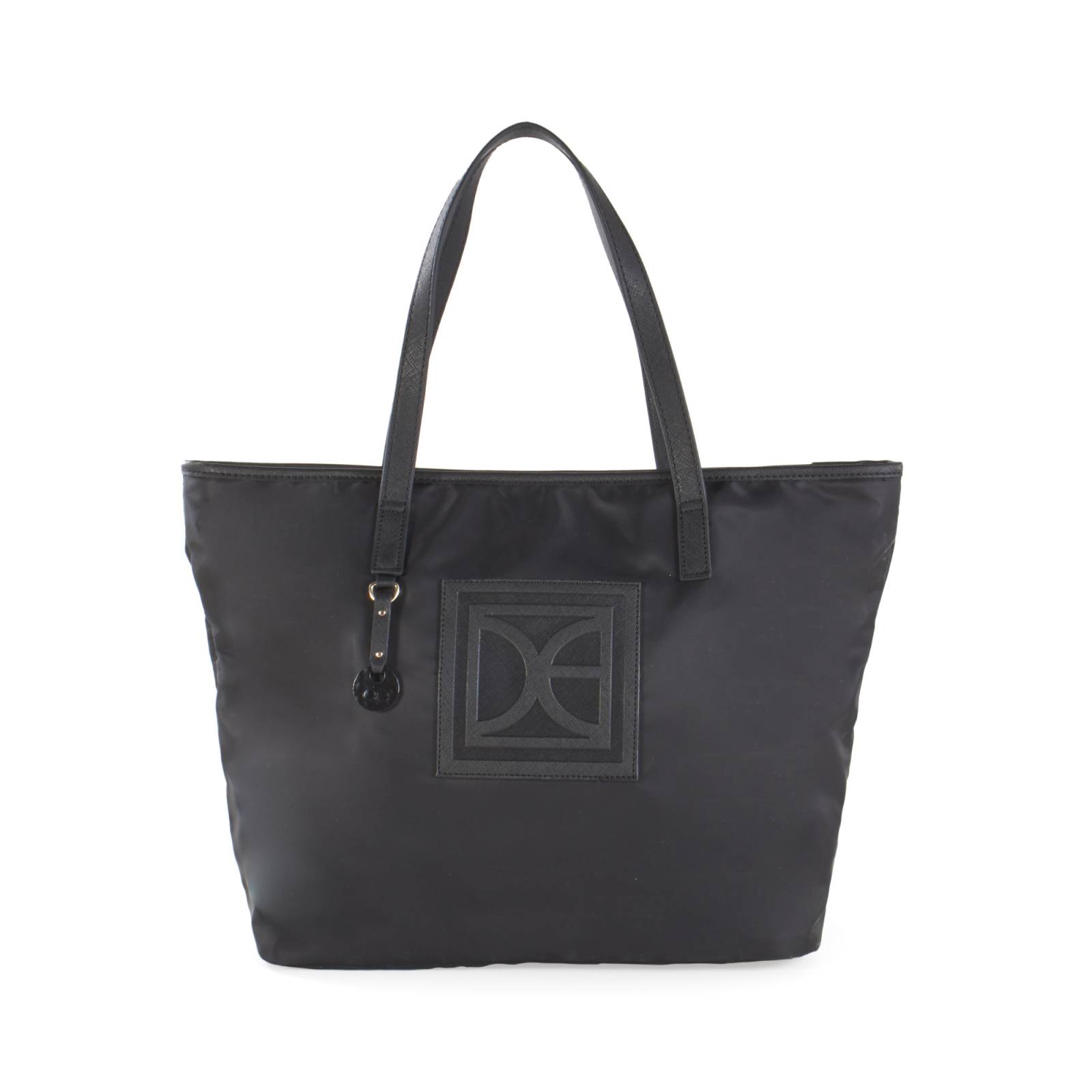 Neceser pequeño Dalhia nailon negro - Mujer